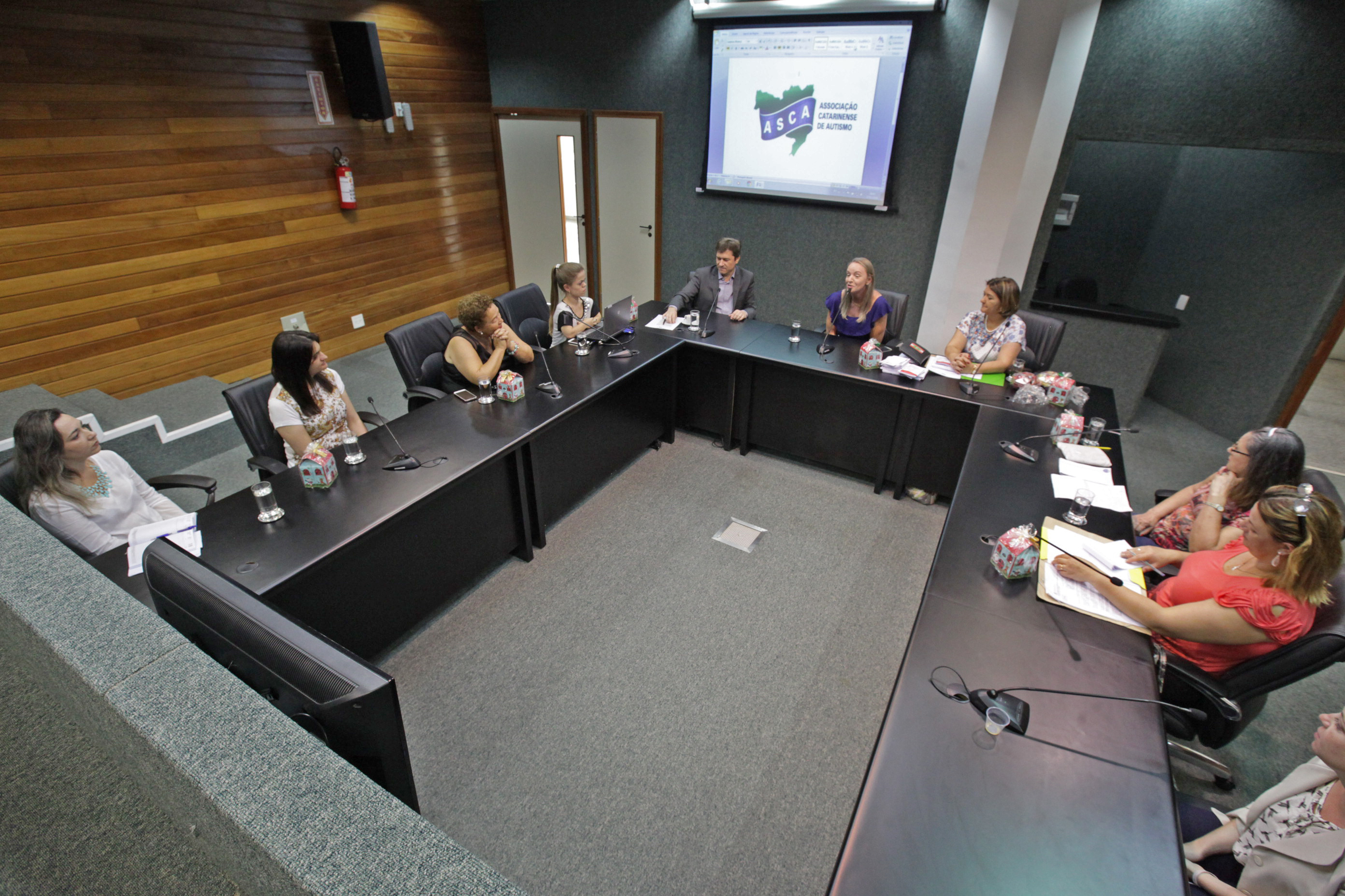 Reunião Com Associação Catarinense de Autismo.