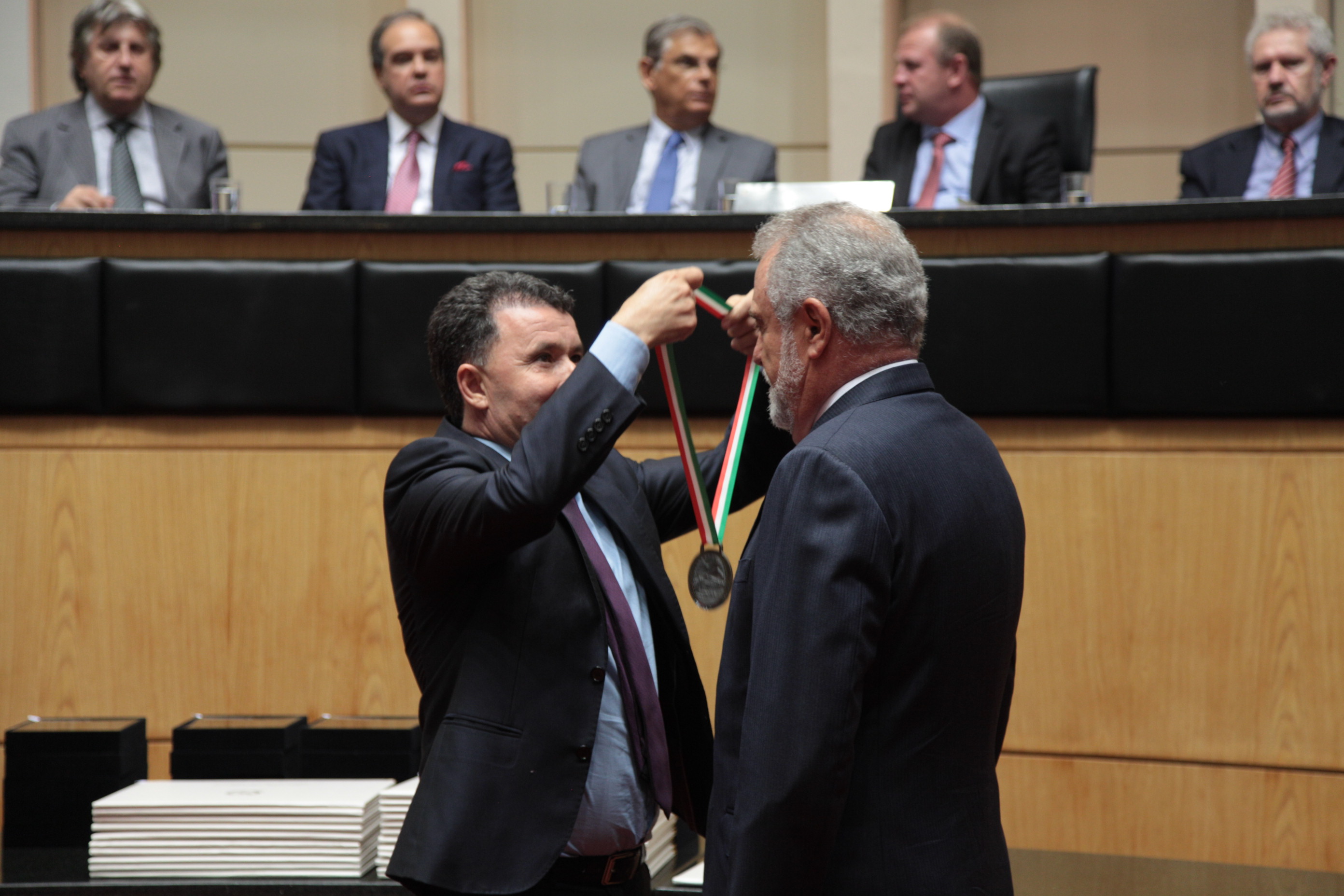 Homenageados - Comenda do Legislativo Catarinense.
