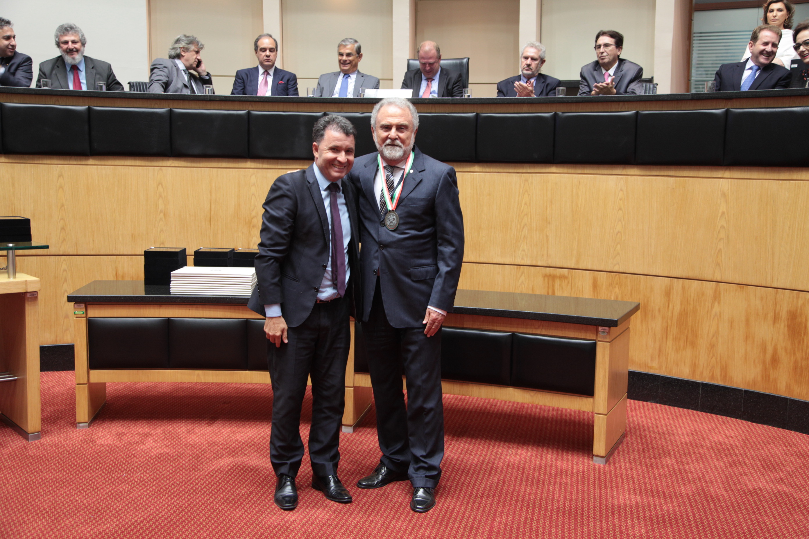 Homenageados - Comenda do Legislativo Catarinense.