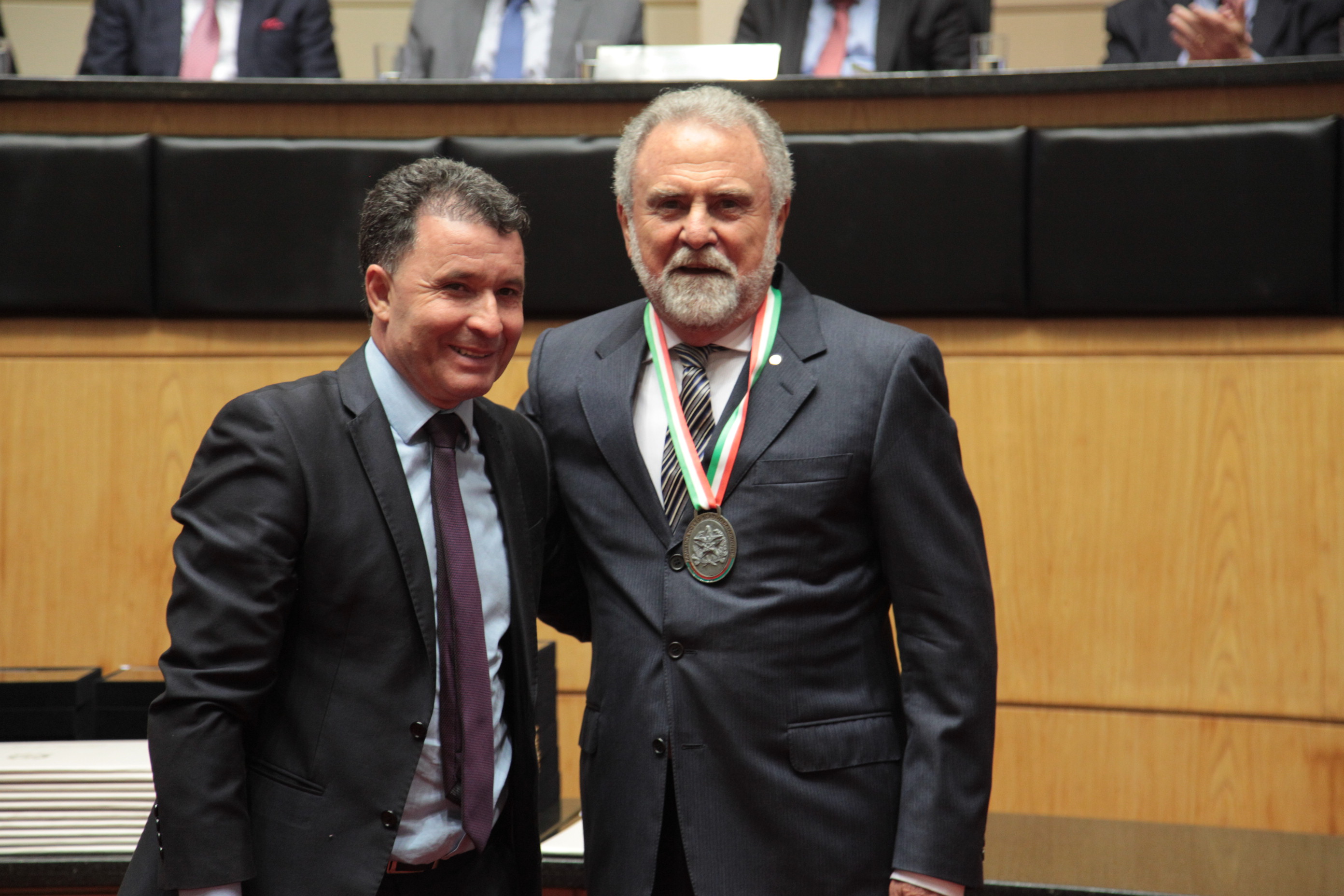 Homenageados - Comenda do Legislativo Catarinense.