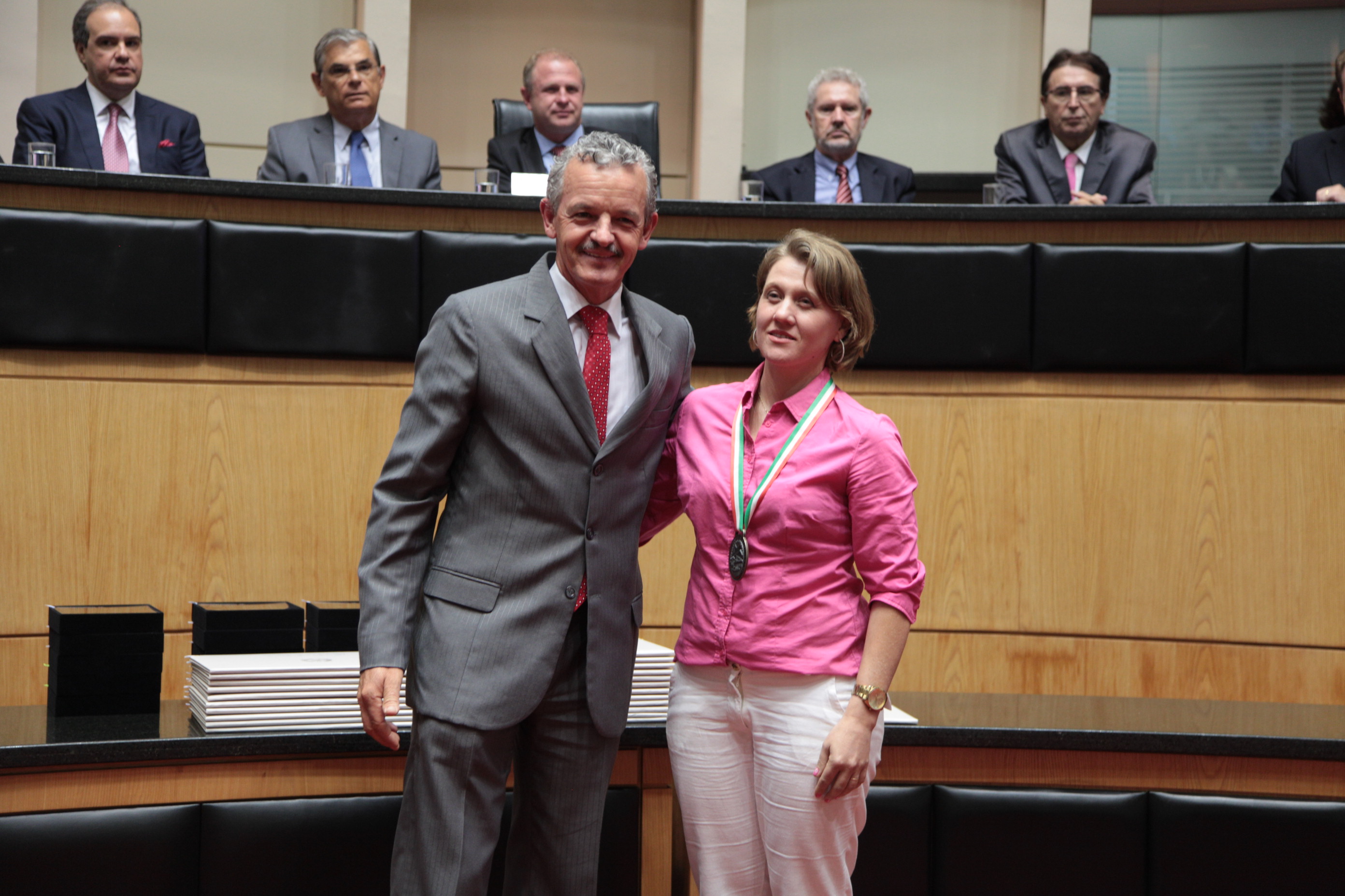 Homenageados - Comenda do Legislativo Catarinense.