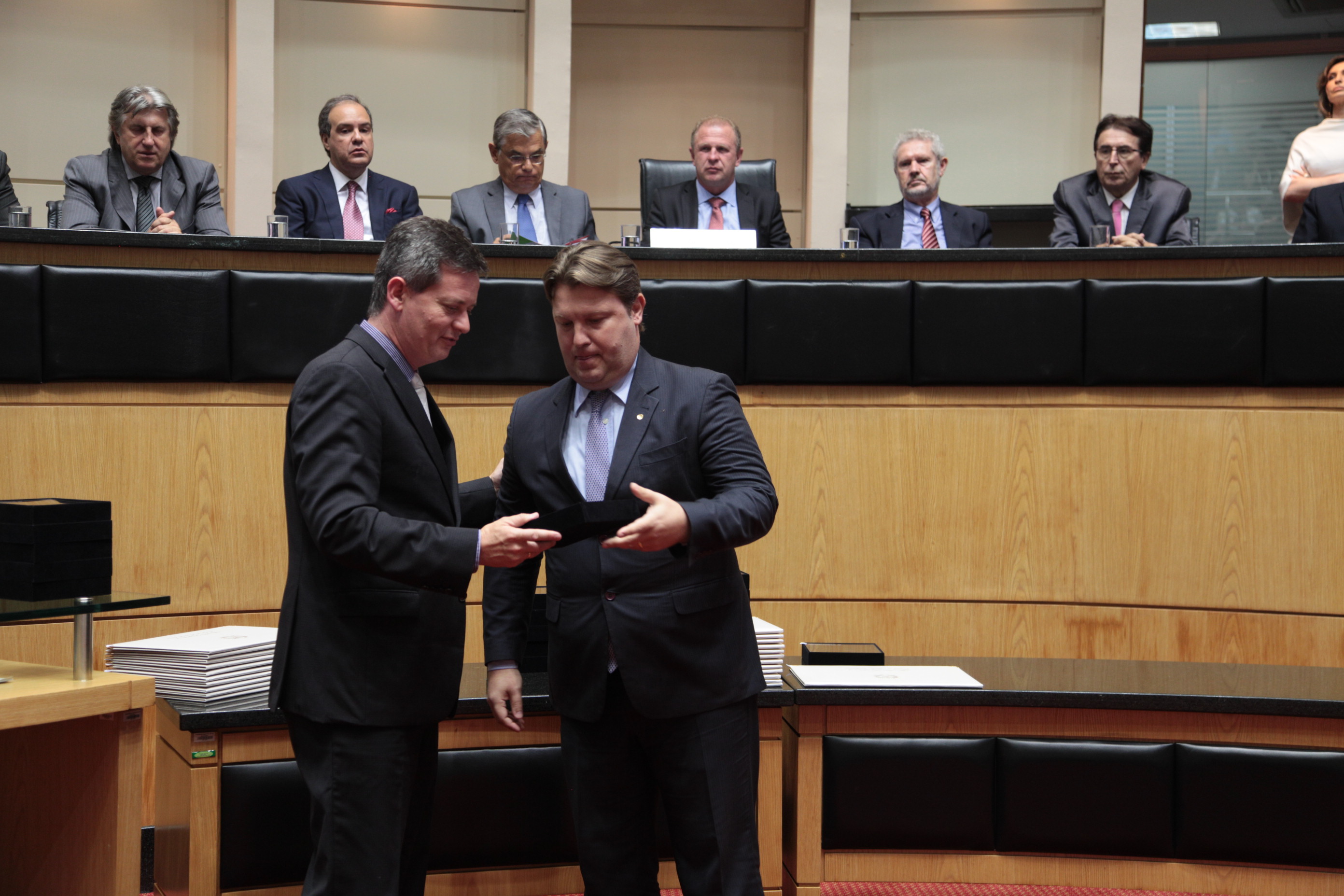 Homenageados - Comenda do Legislativo Catarinense.