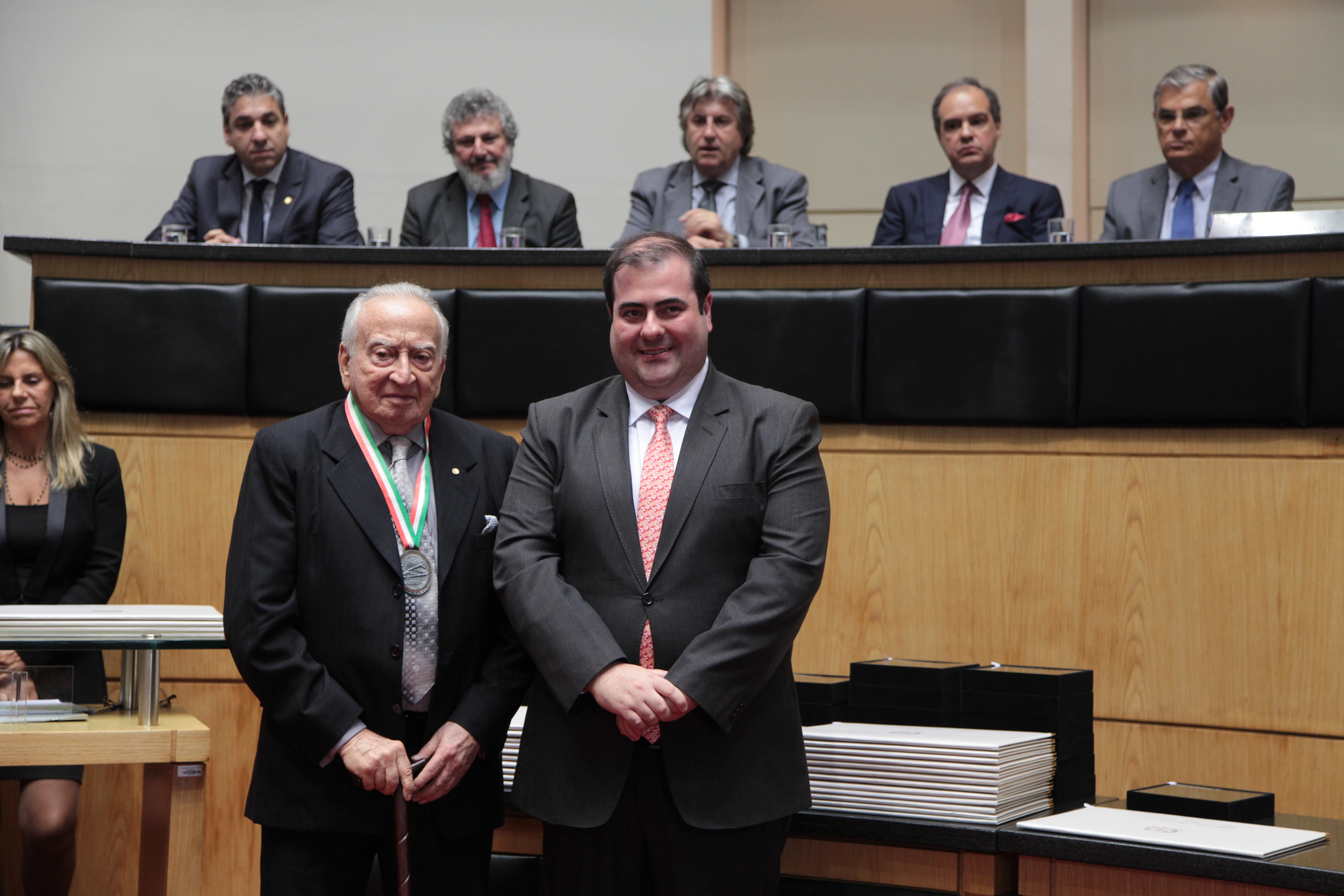 Homenageados - Comenda do Legislativo Catarinense.