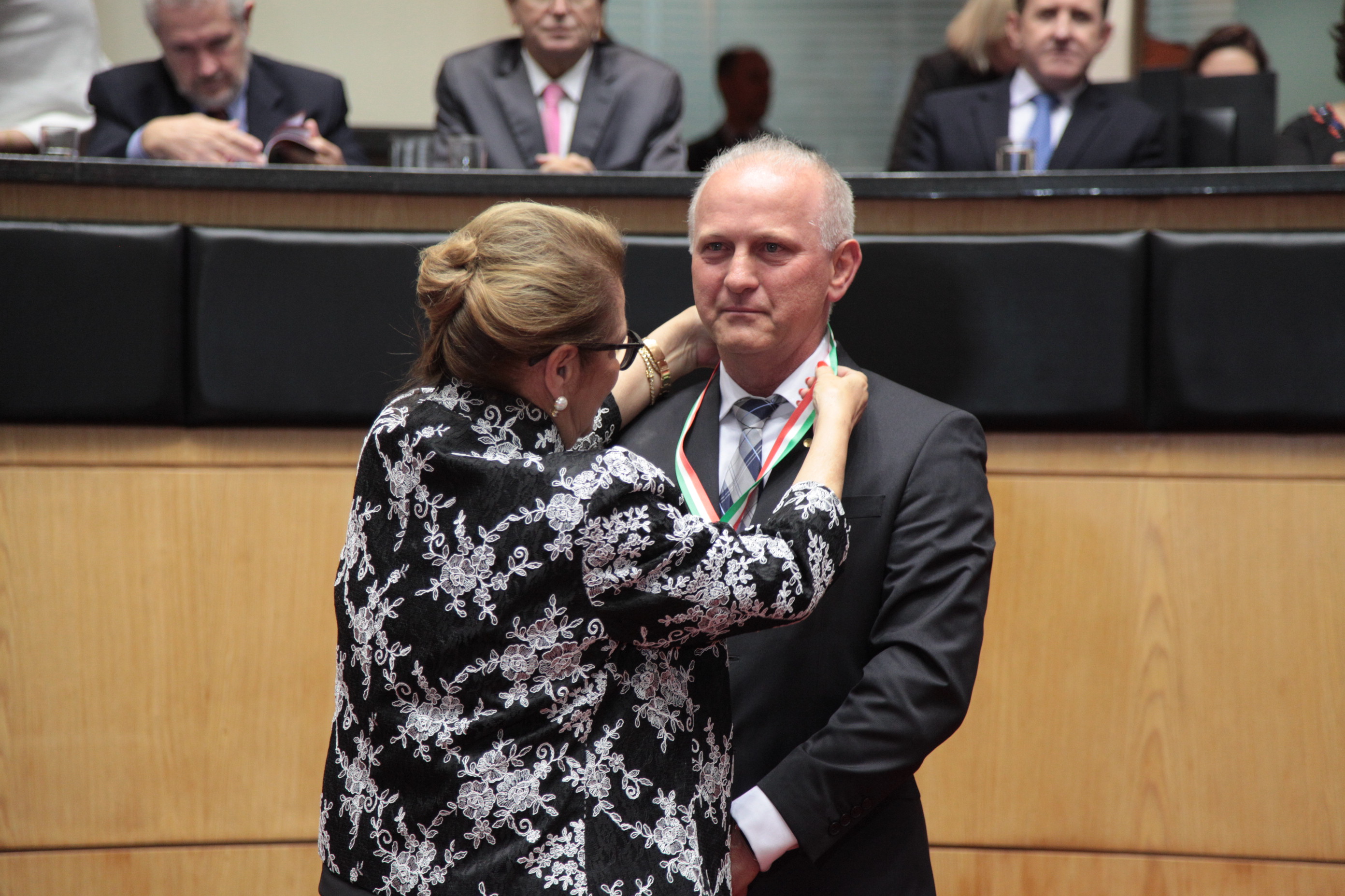 Homenageados - Comenda do Legislativo Catarinense.