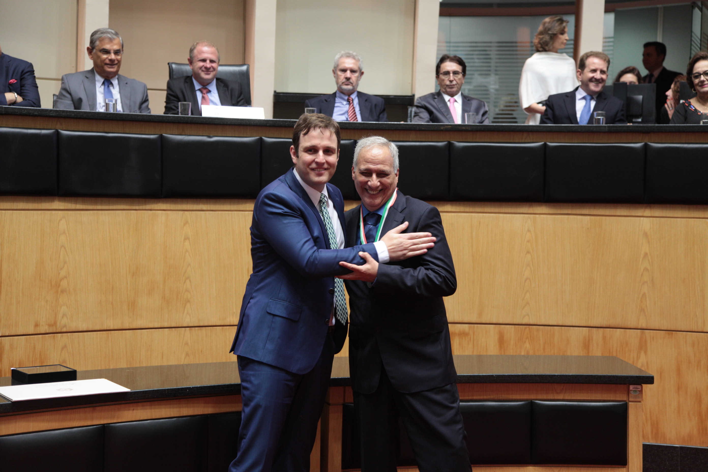 Homenageados - Comenda do Legislativo Catarinense.
