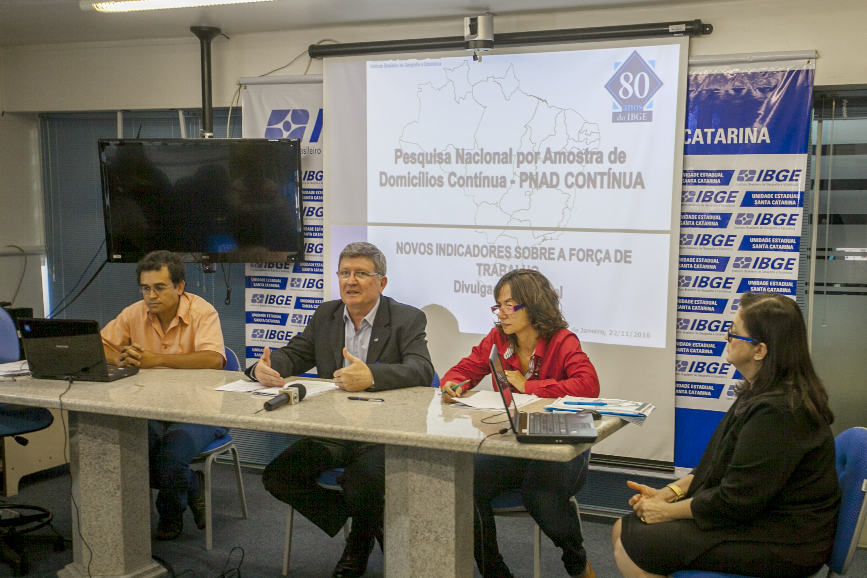 IBGE divulga números do PNAD