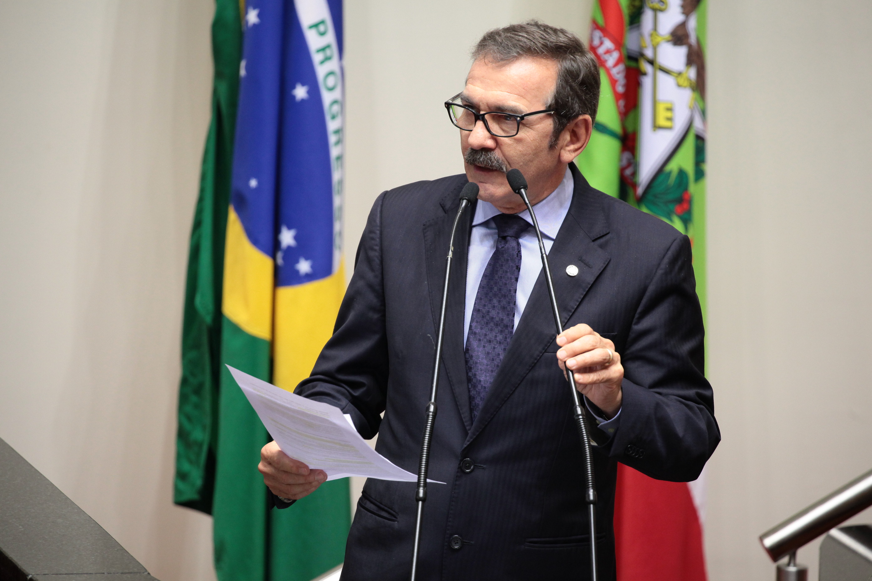 Sessão Ordinária. Deputado Serafim Venzon (PSDB).