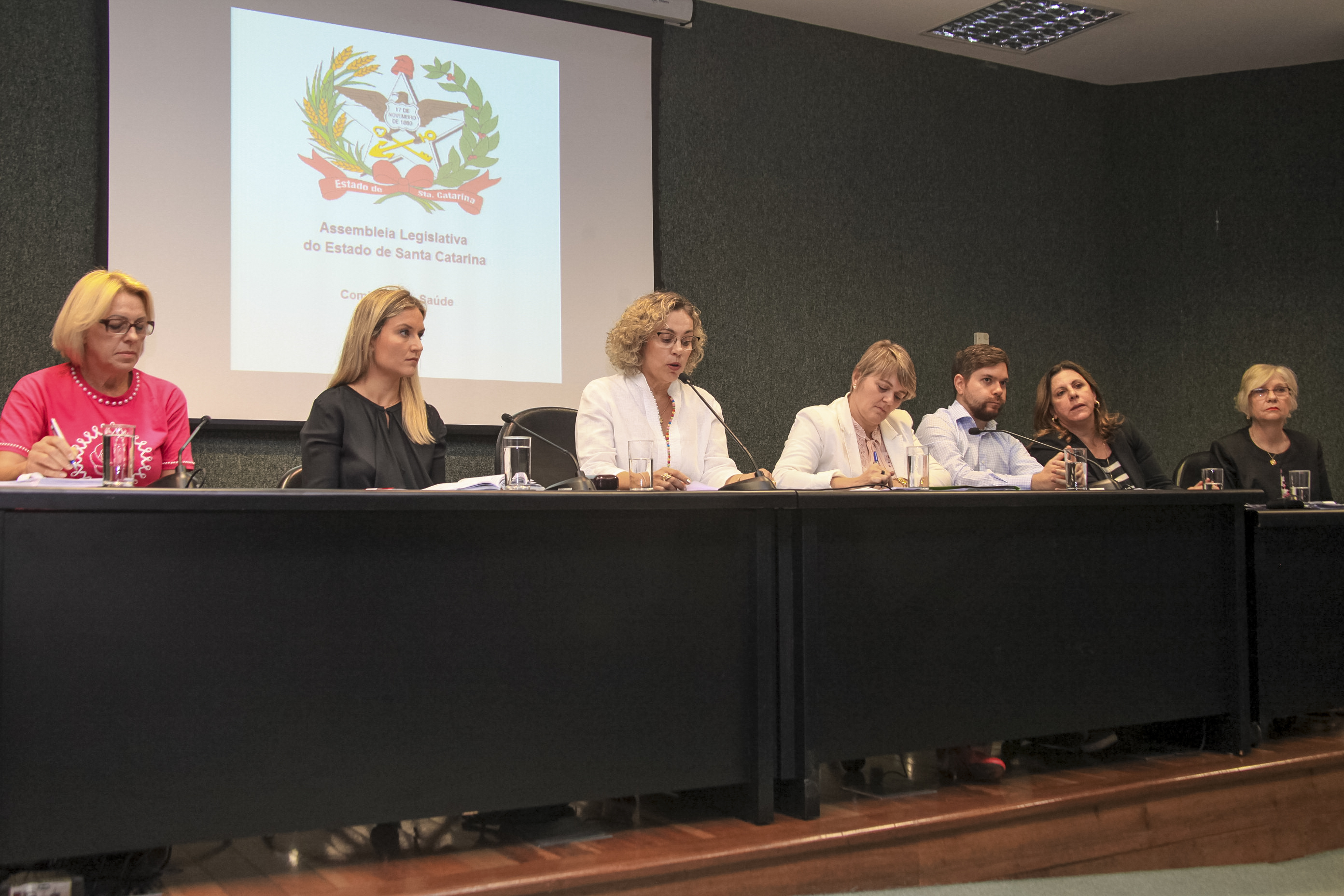 Audiência Pública sobre a Situação dos mamógrafos e a qualidade dos exames de mamografia no Estado de Santa Catarina.