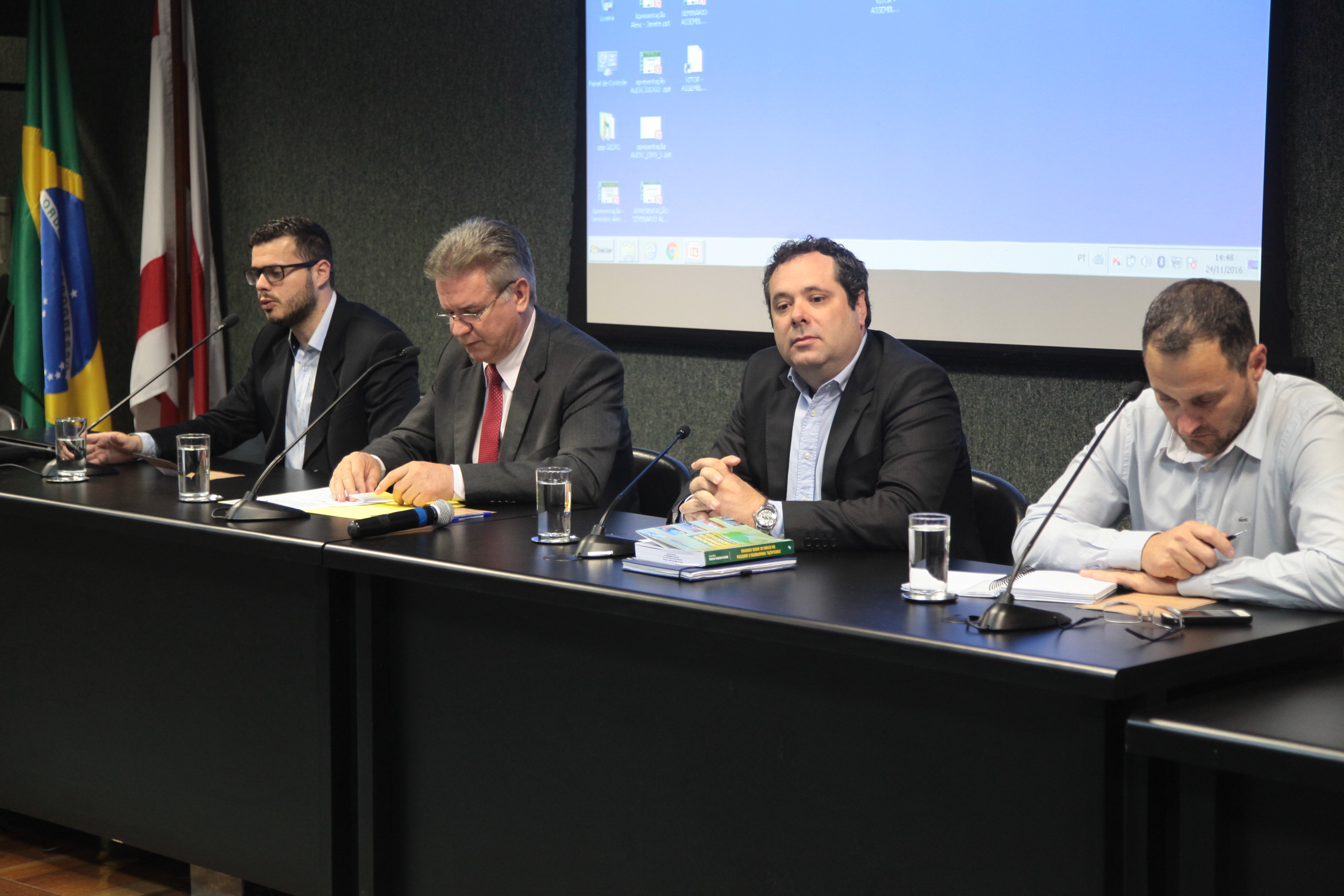 Seminário sobre Circulação, Transporte e Logística no Estado de Santa Catarina.