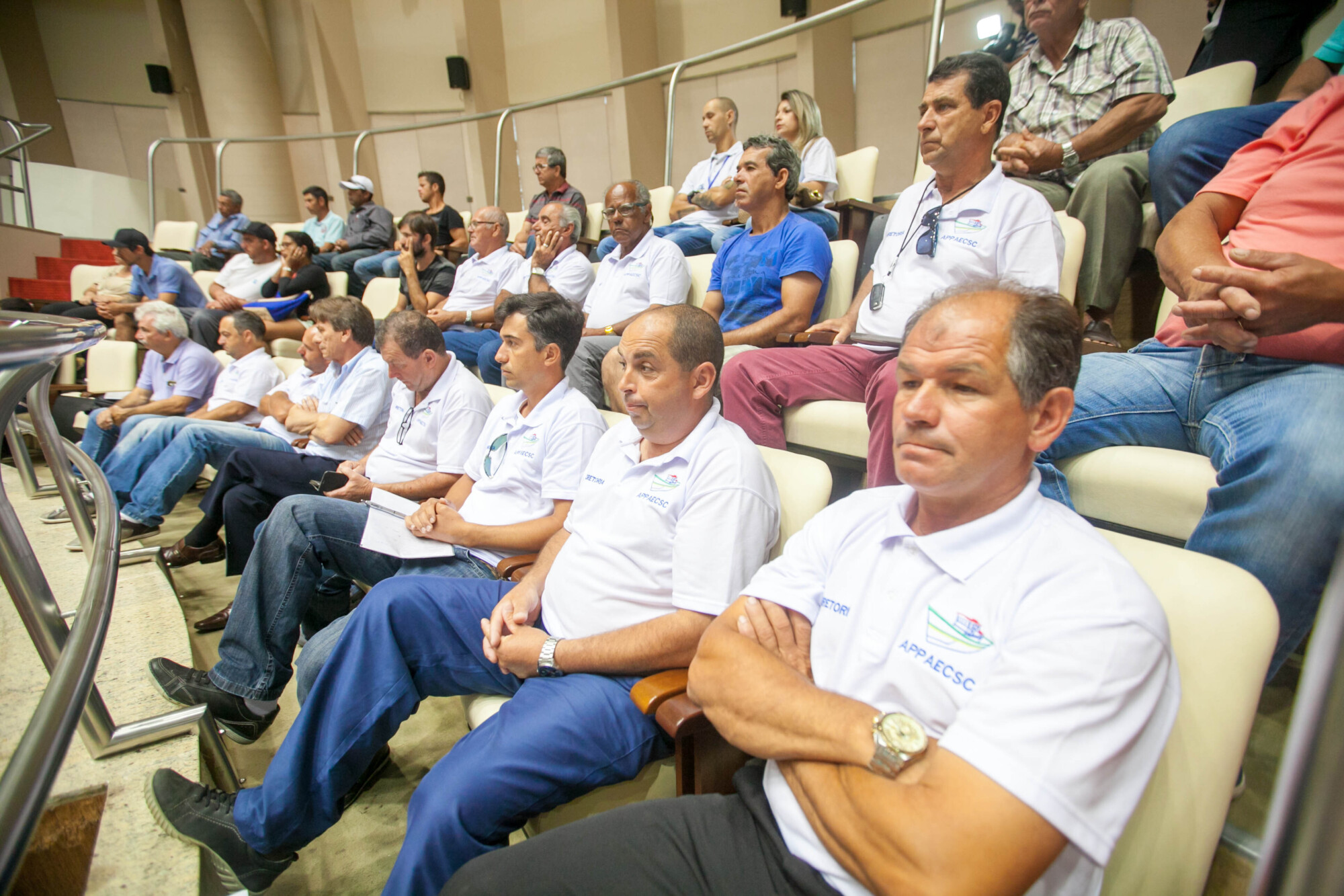 Representantes do setor pesqueiro acompanharam a reunião