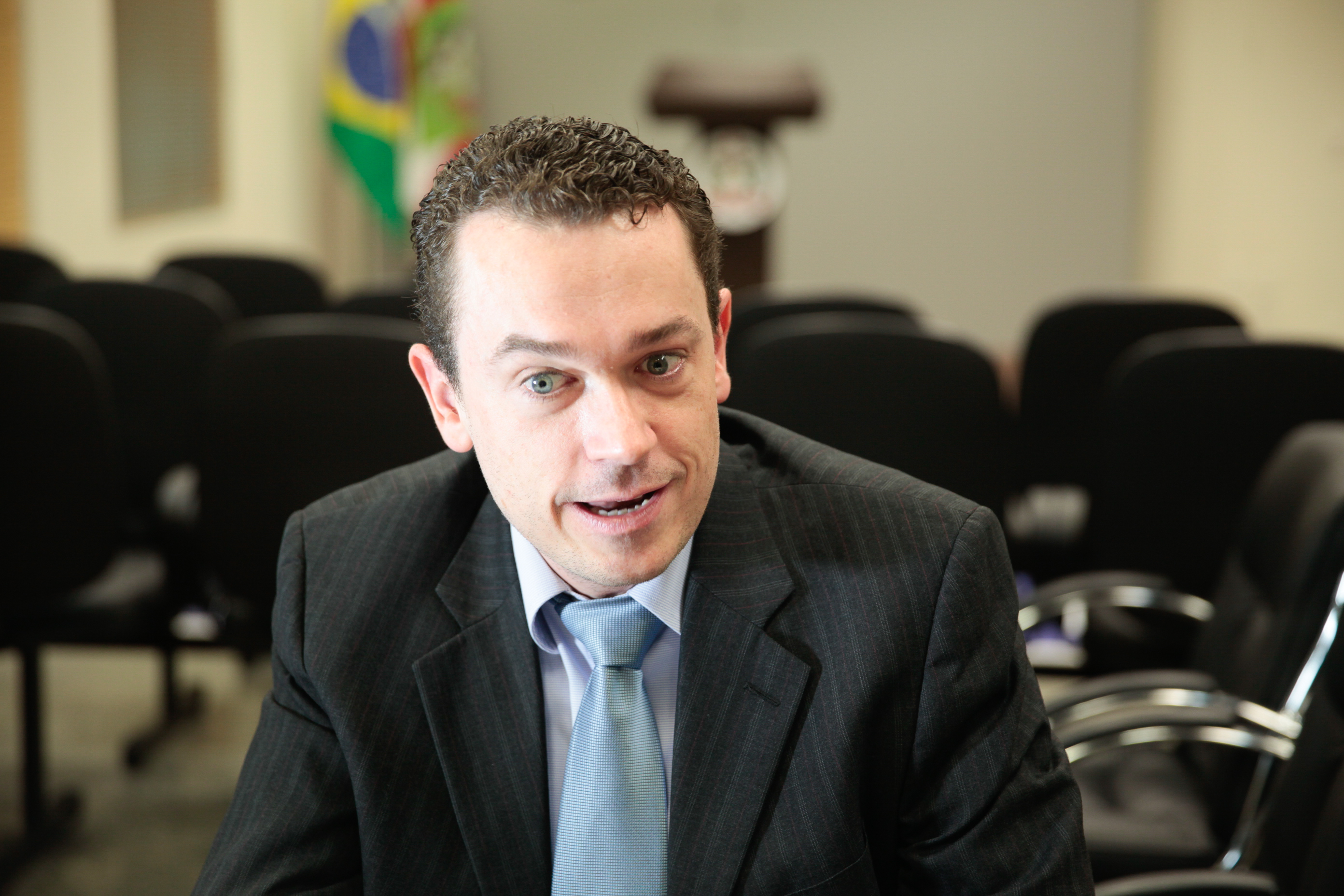 Programa Unindo Forças do MPSC. Promotor Samuel Naspolini.