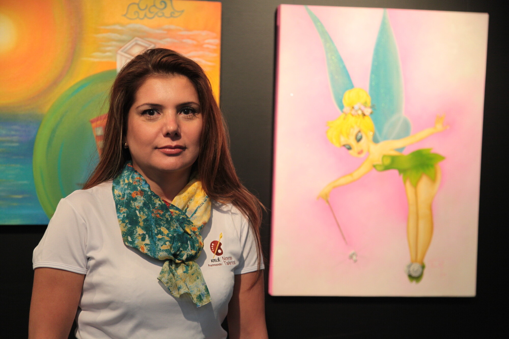 Obras de arte chamam a atenção para o combate ao câncer infantil