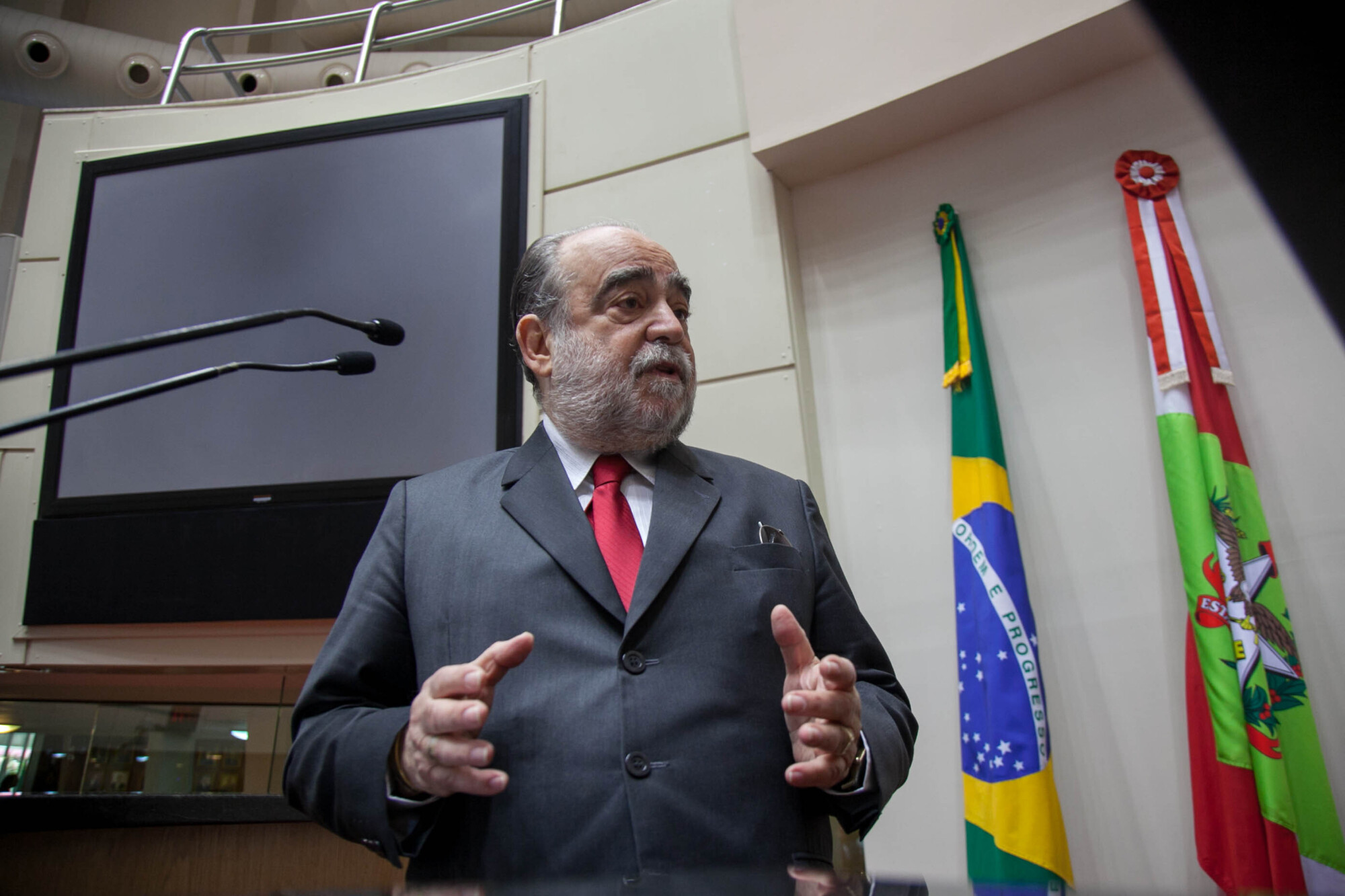 Ex-deputado Delfim Peixoto estava no avião da Chapecoense