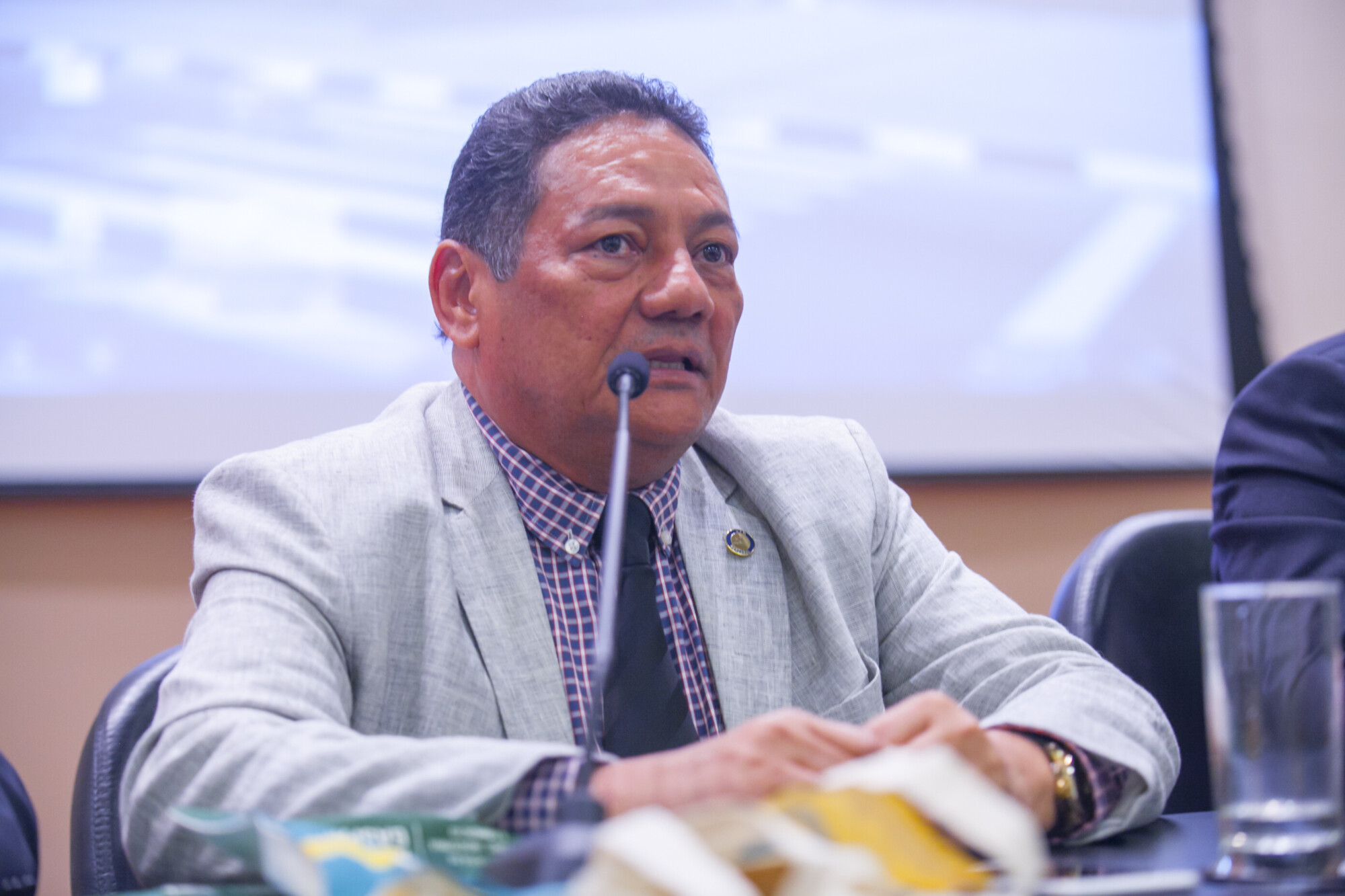 Deputado estadual pelo Amazonas Francisco de Souza, presidente do bloco brasileiro da UPM