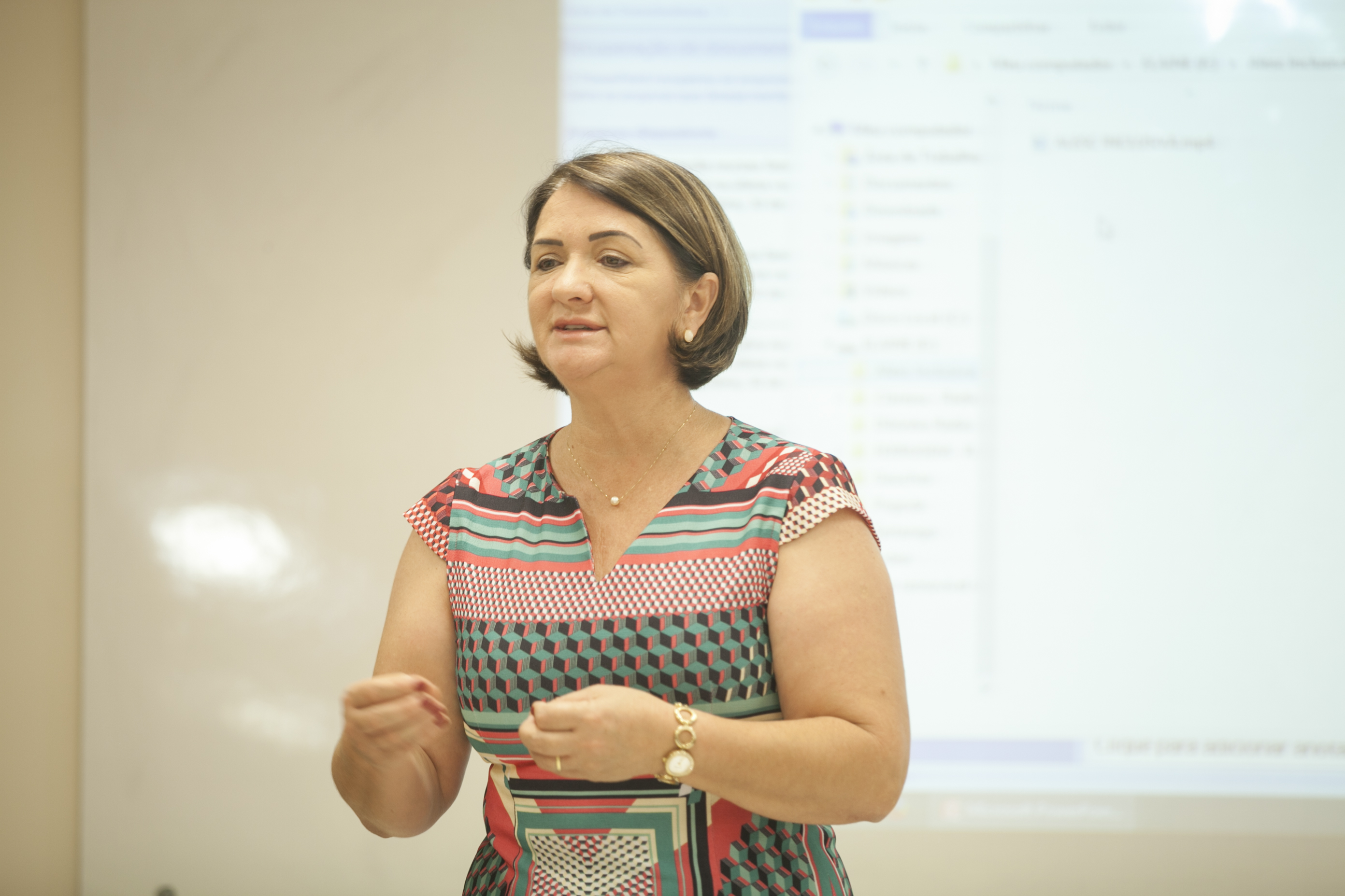 Janice Kraaniak, Presidente da Comissão Interinstitucional de Seleção do Programa Alesc Inclusiva.