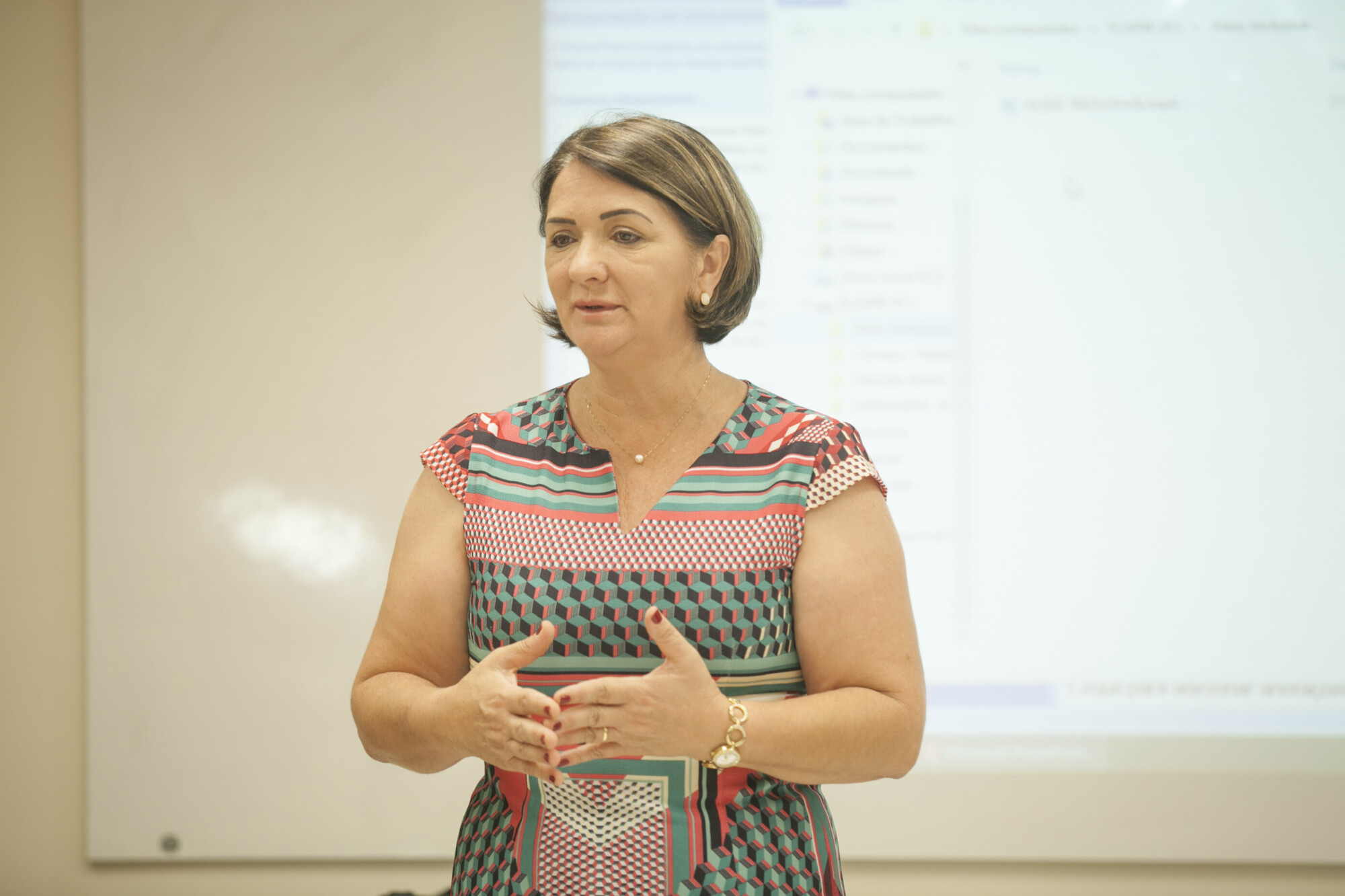 Janice Krasniak, presidente da comissão que seleciona os candidatos
