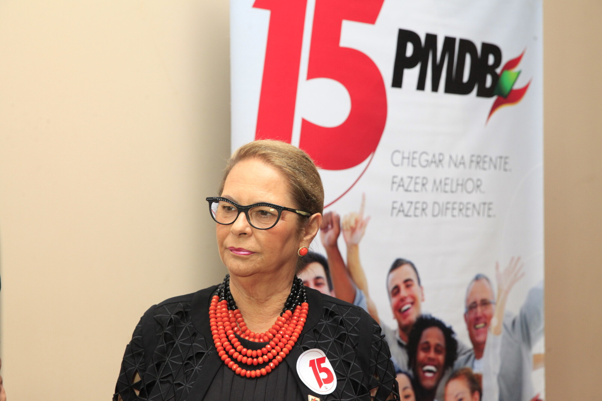 Deputada Ada de Luca, presidente do PMDB Mulher