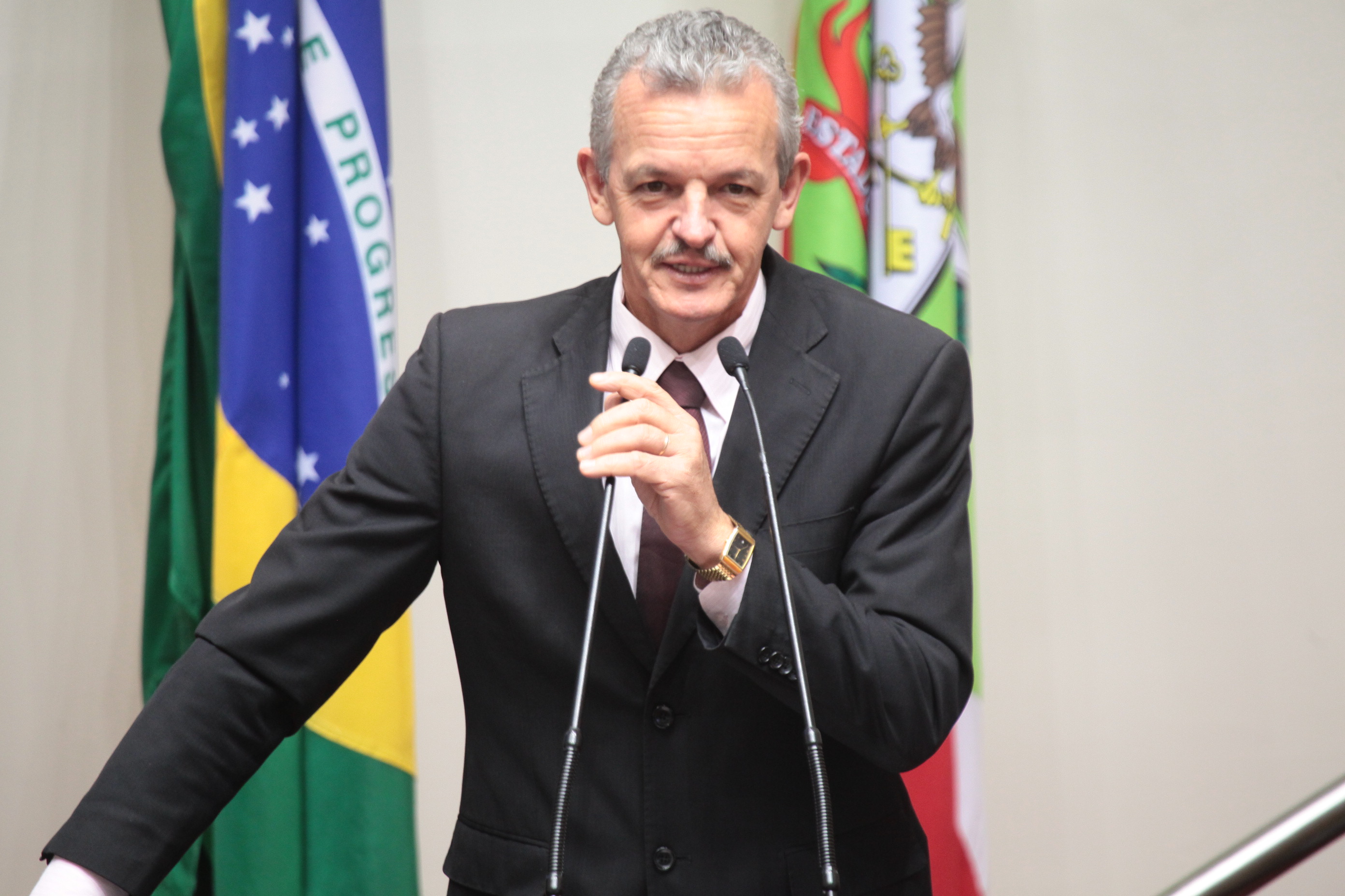 Sessão Ordinária. Deputado Dirceu Dresch (PT) Foto: Miriam Zomer