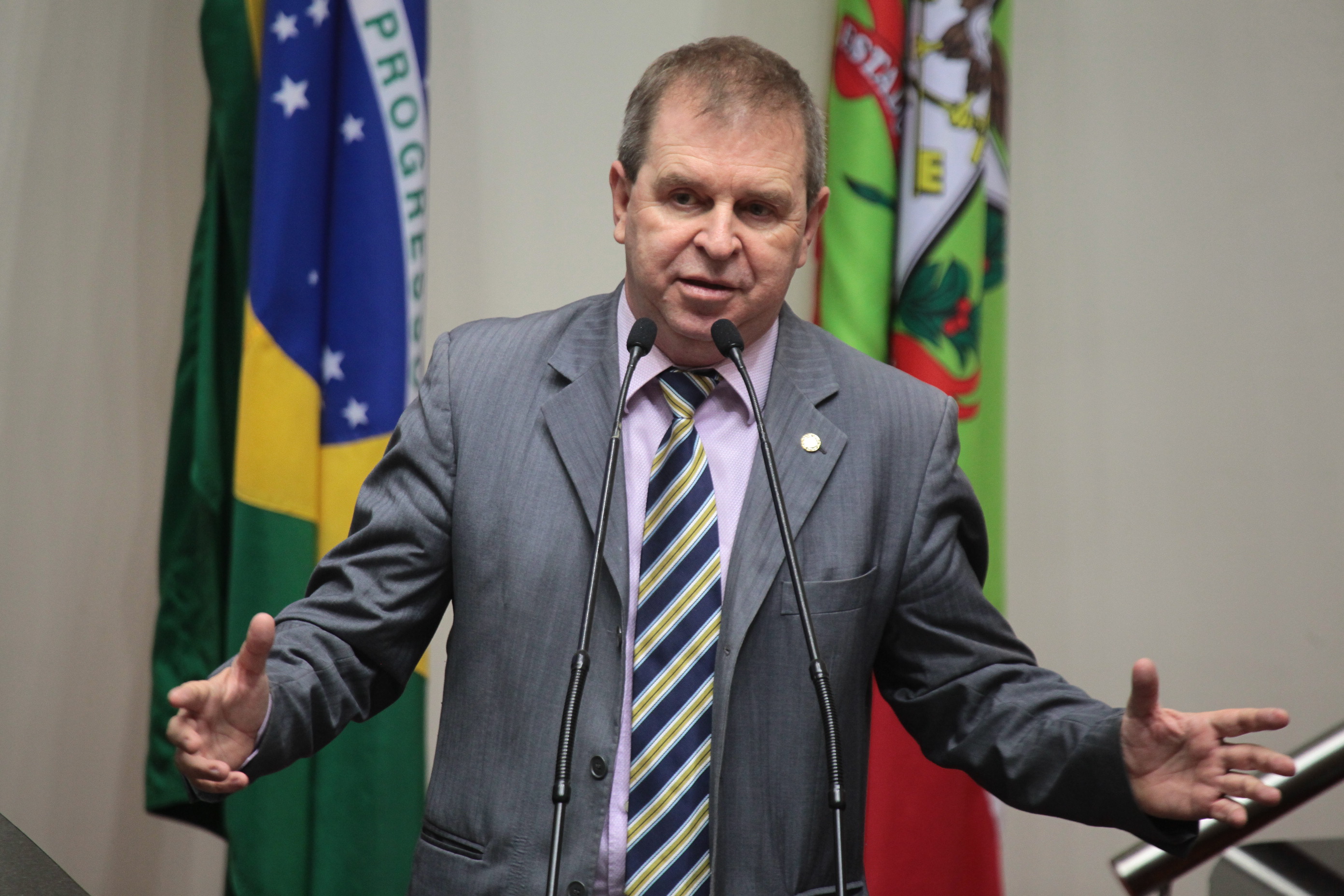Sessão Ordinária. Deputado Maurício Eskudlark (PR)  Foto: Miriam Zomer