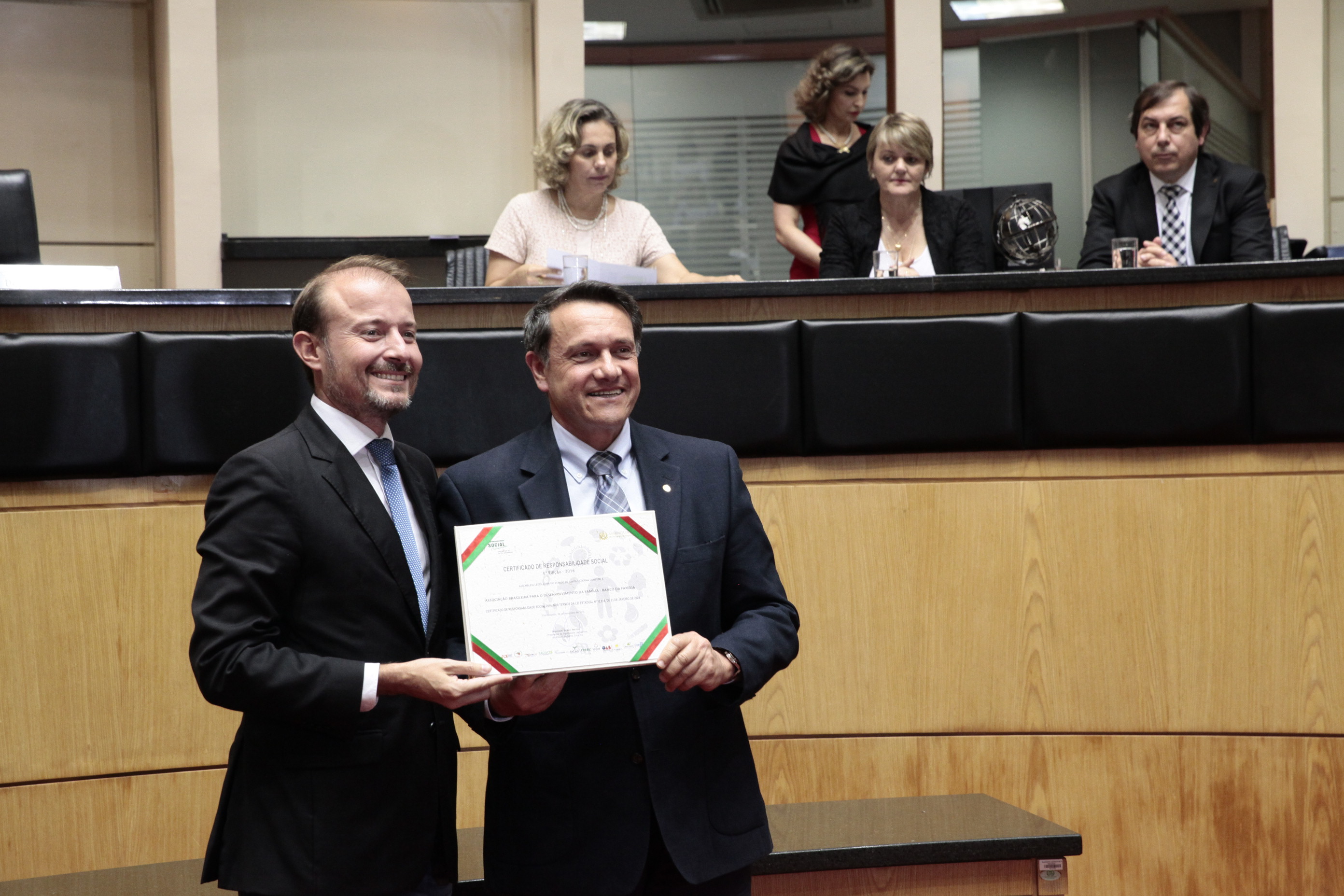 Sessão Especial - Certificação de Responsabilidade Social.