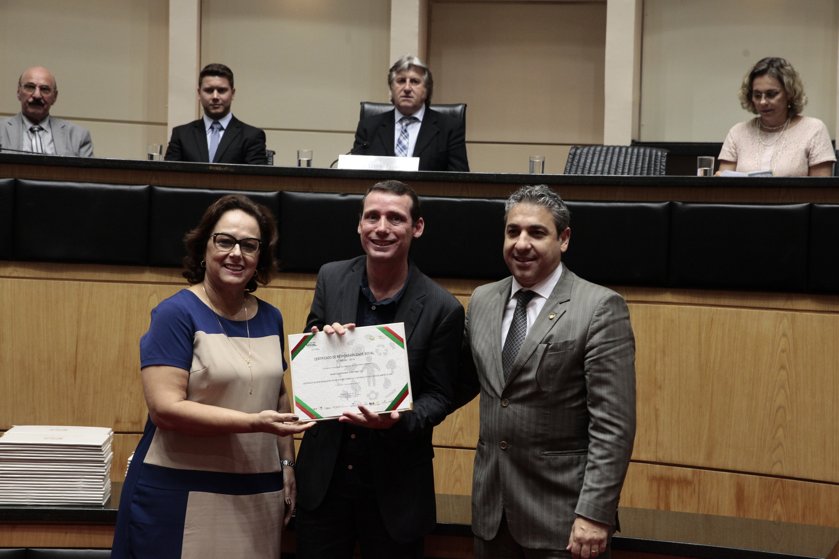 Sessão Especial - Certificação de Responsabilidade Social.