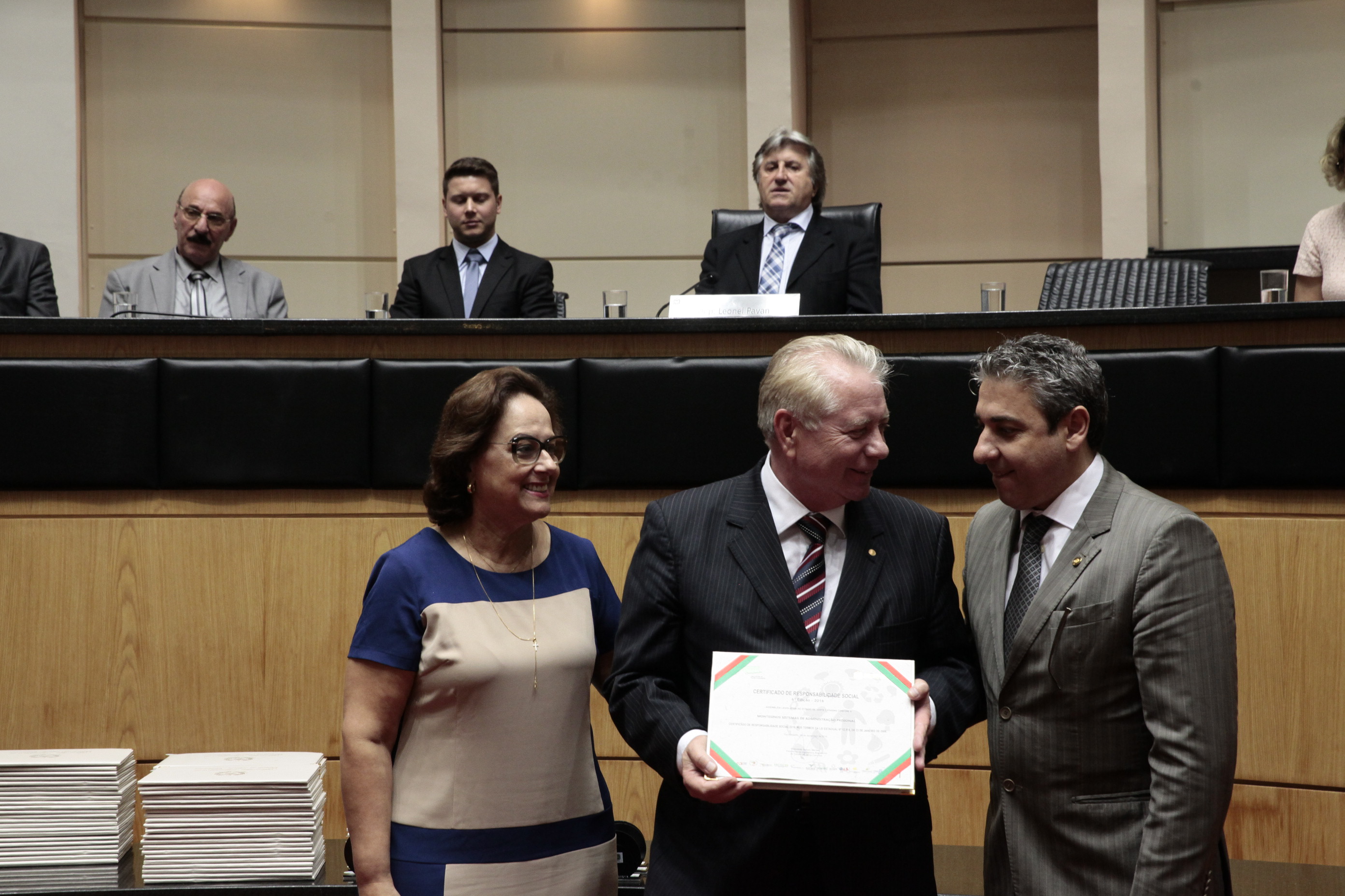 Sessão Especial - Certificação de Responsabilidade Social.