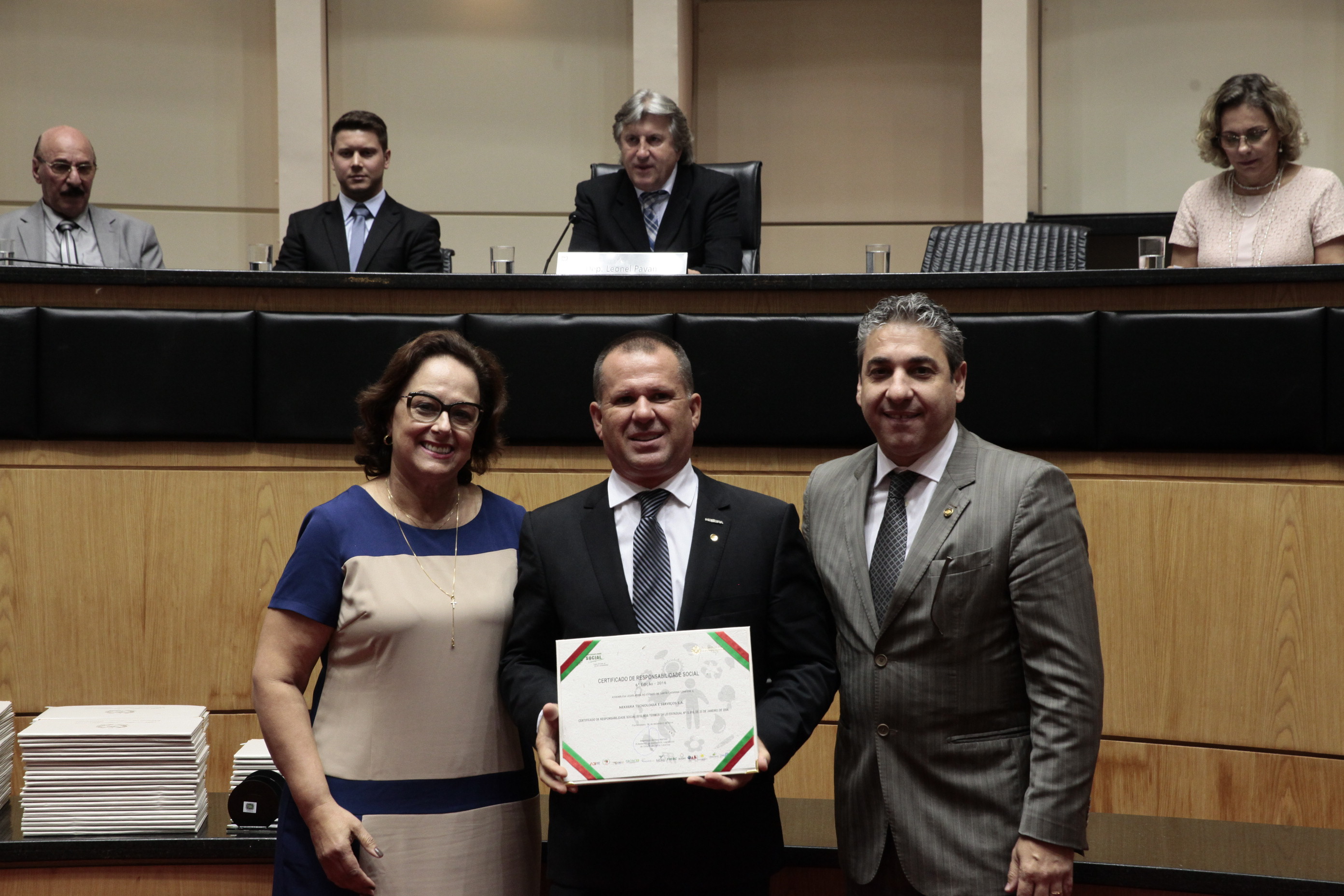 Sessão Especial - Certificação de Responsabilidade Social.