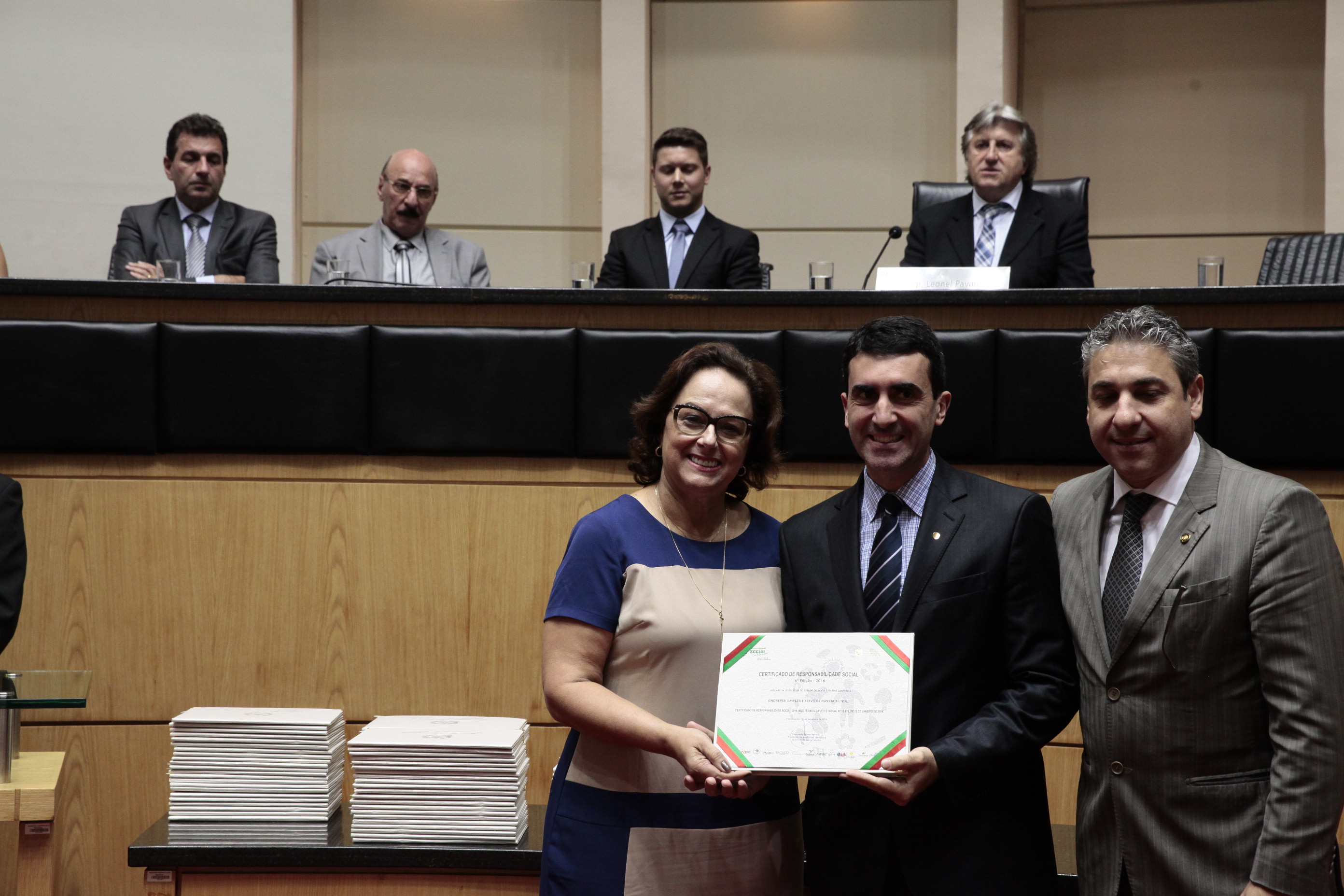 Sessão Especial - Certificação de Responsabilidade Social.