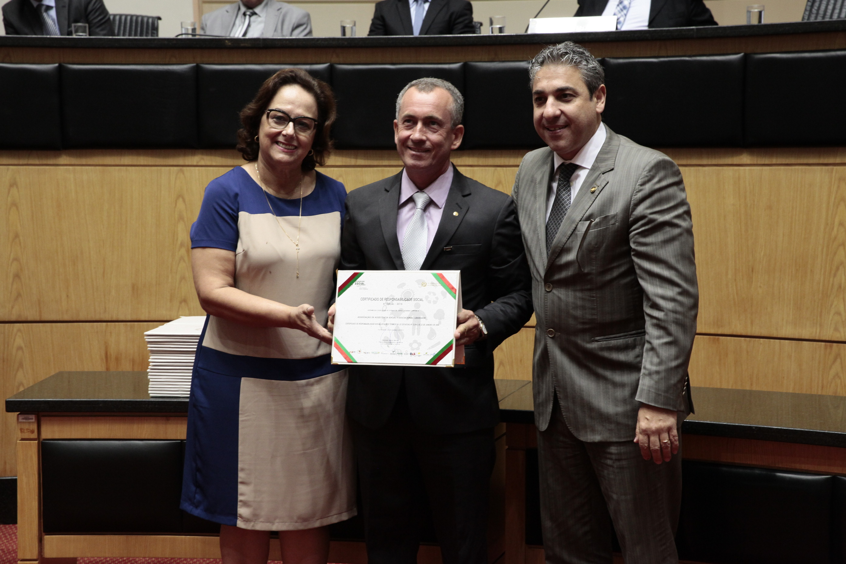 Sessão Especial - Certificação de Responsabilidade Social.