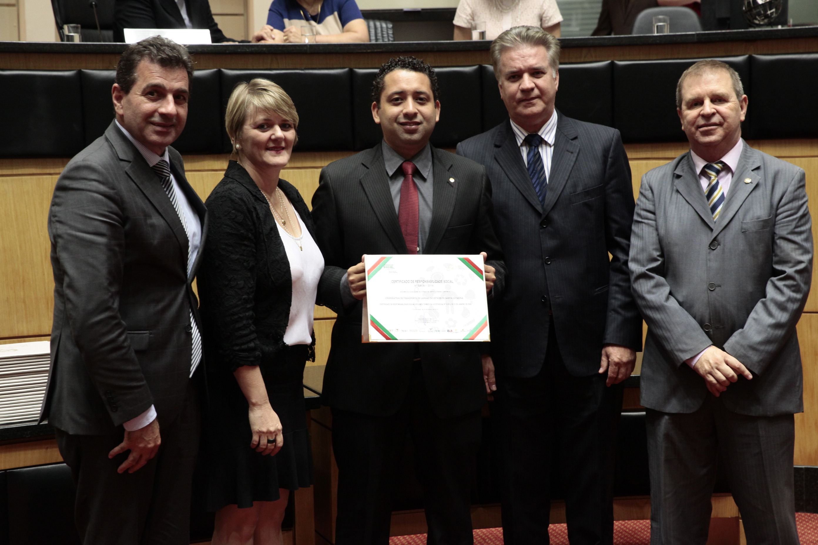 Sessão Especial - Certificação de Responsabilidade Social.