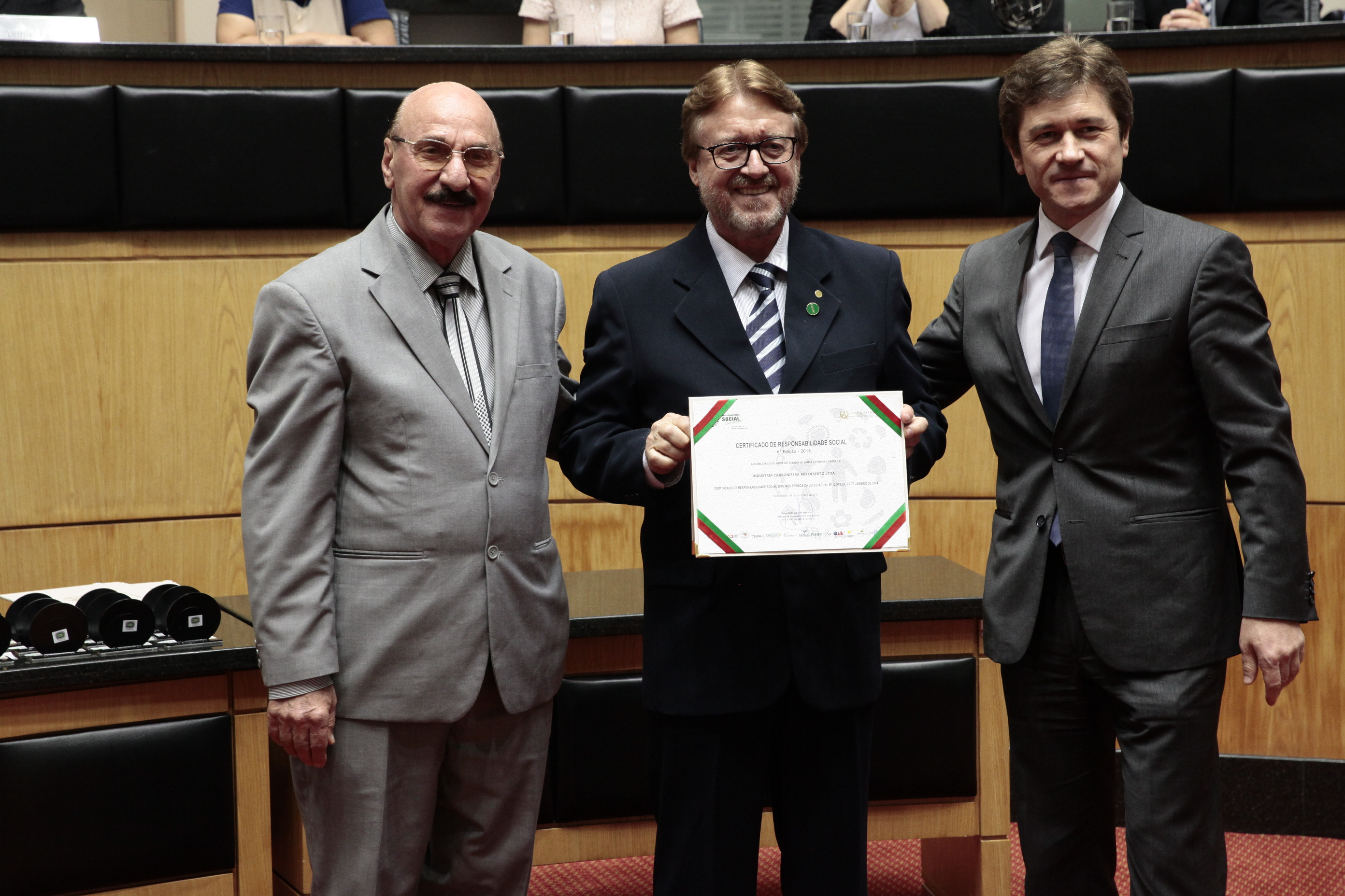 Sessão Especial - Certificação de Responsabilidade Social.