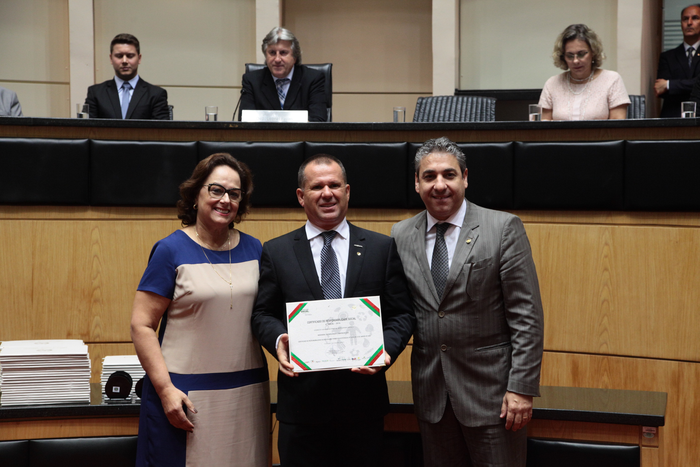 Sessão Especial - Certificação de Responsabilidade Social.