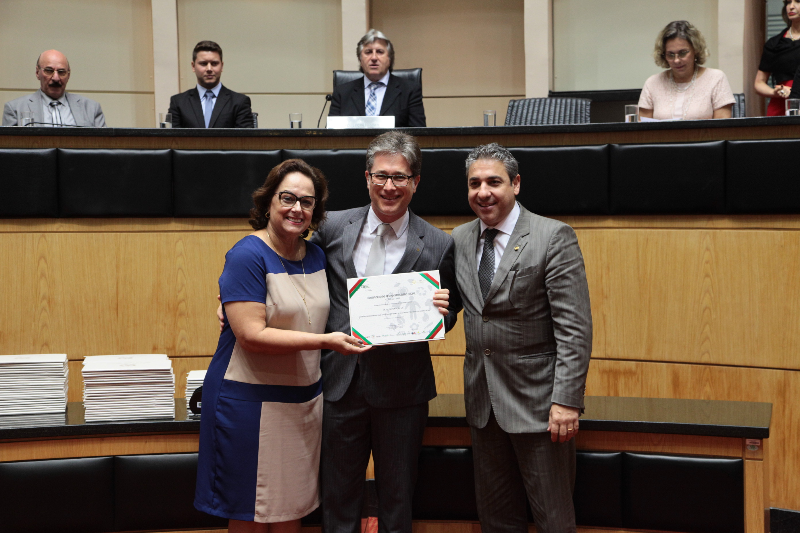 Sessão Especial - Certificação de Responsabilidade Social.