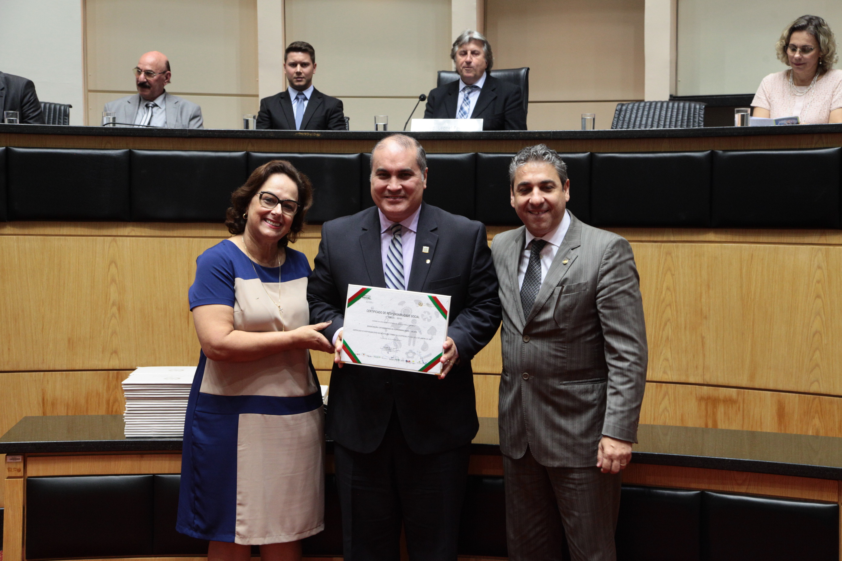 Sessão Especial - Certificação de Responsabilidade Social.