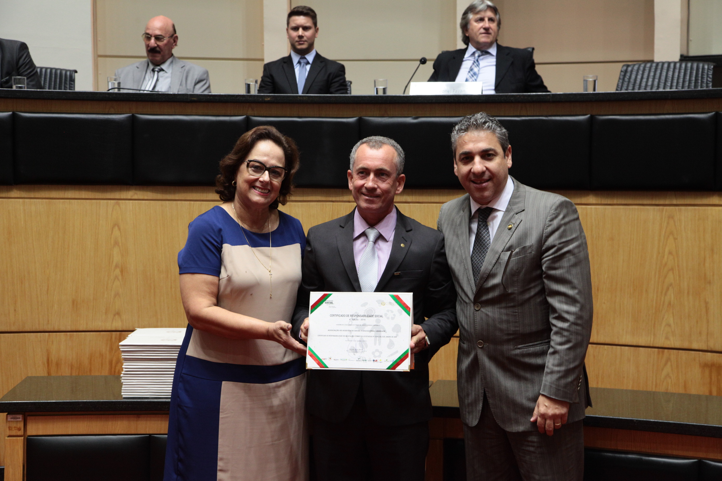 Sessão Especial - Certificação de Responsabilidade Social.