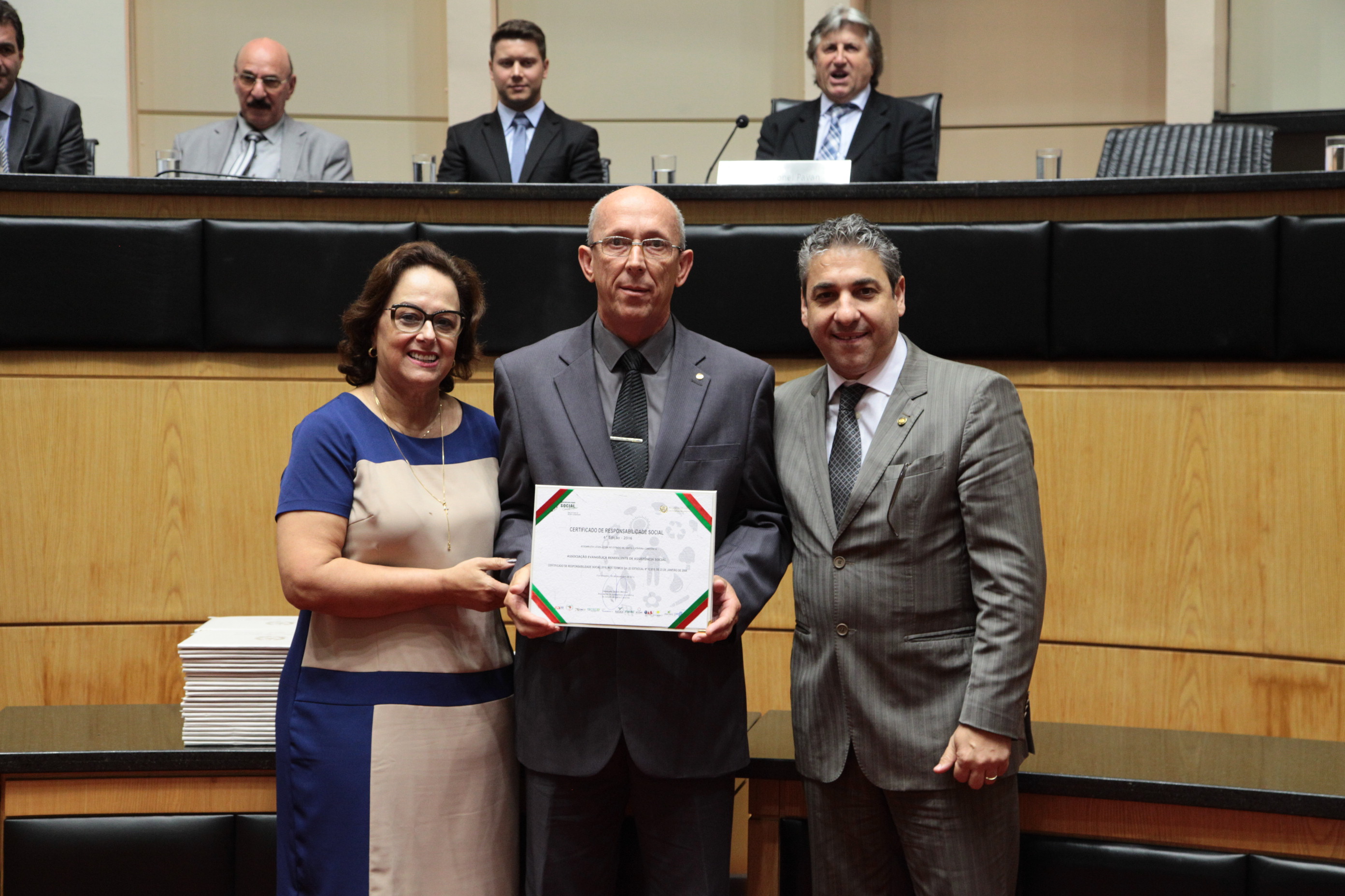 Sessão Especial - Certificação de Responsabilidade Social.