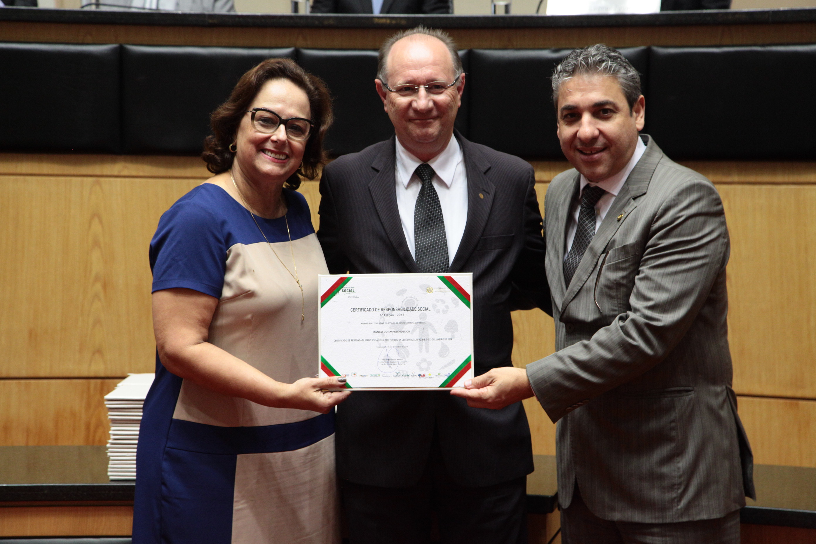 Sessão Especial - Certificação de Responsabilidade Social.