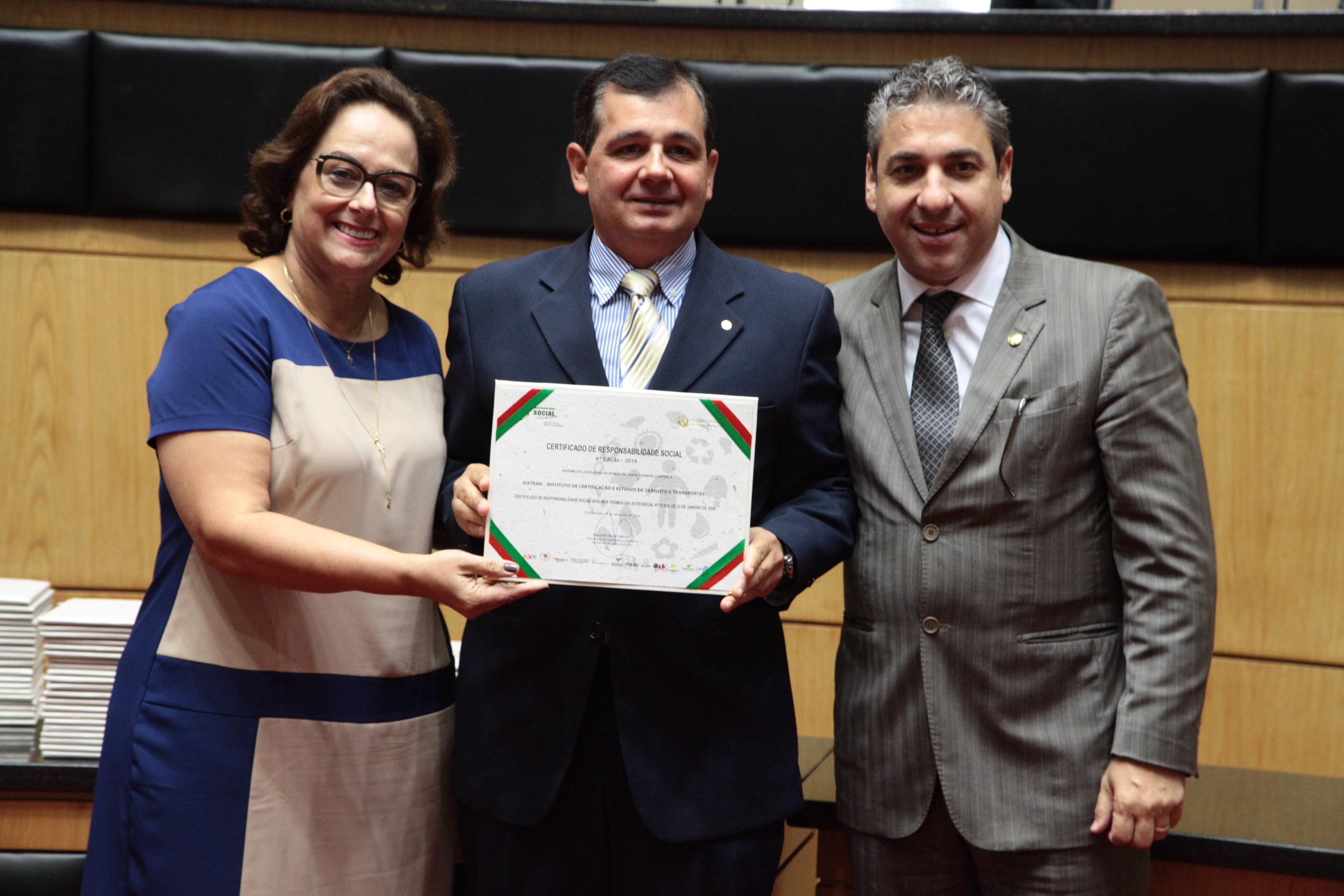 Sessão Especial - Certificação de Responsabilidade Social.