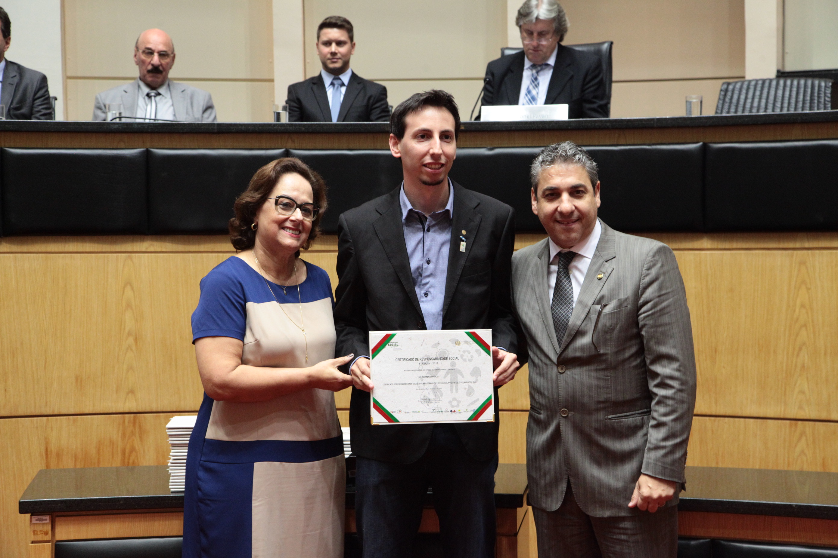 Sessão Especial - Certificação de Responsabilidade Social.