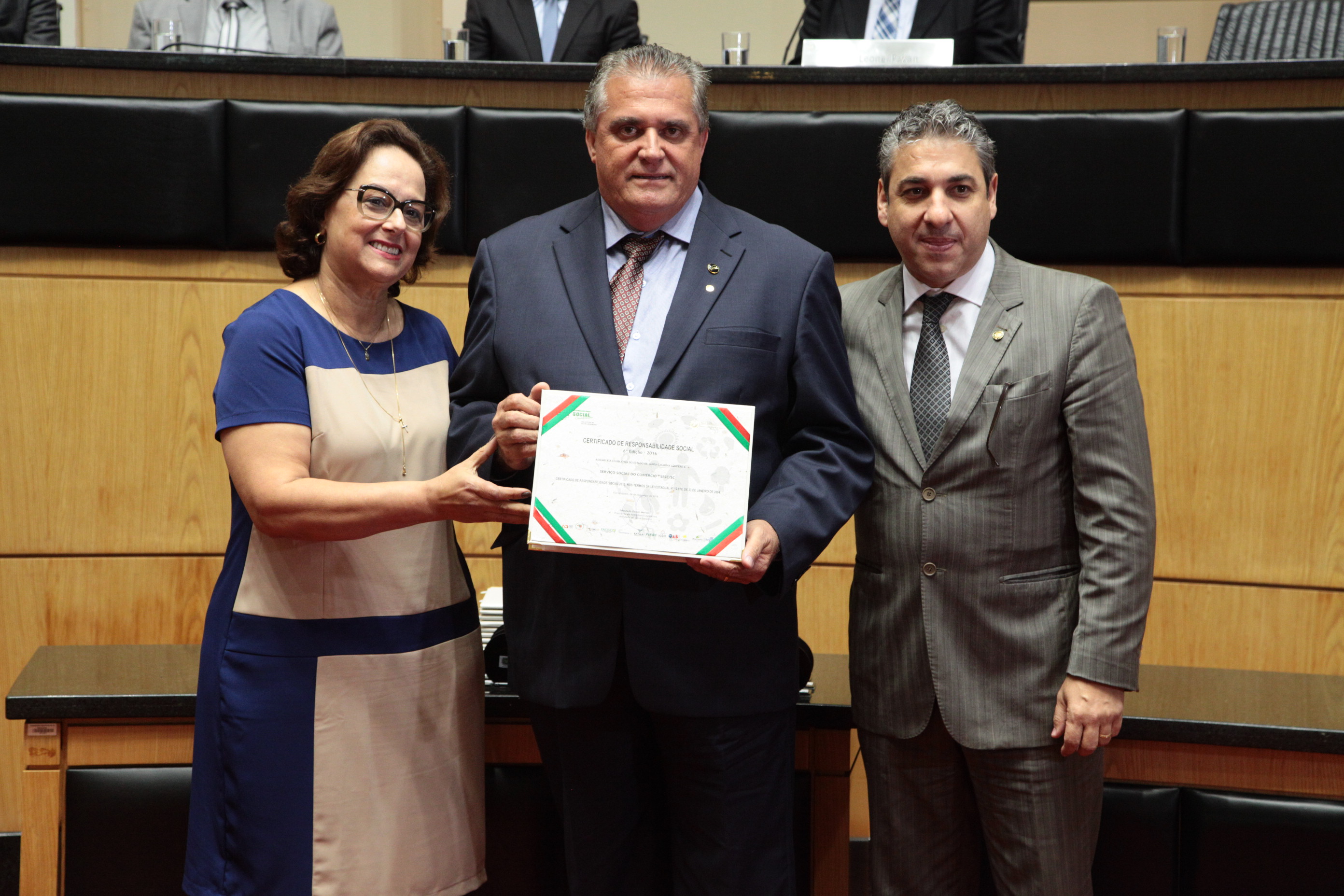 Sessão Especial - Certificação de Responsabilidade Social.