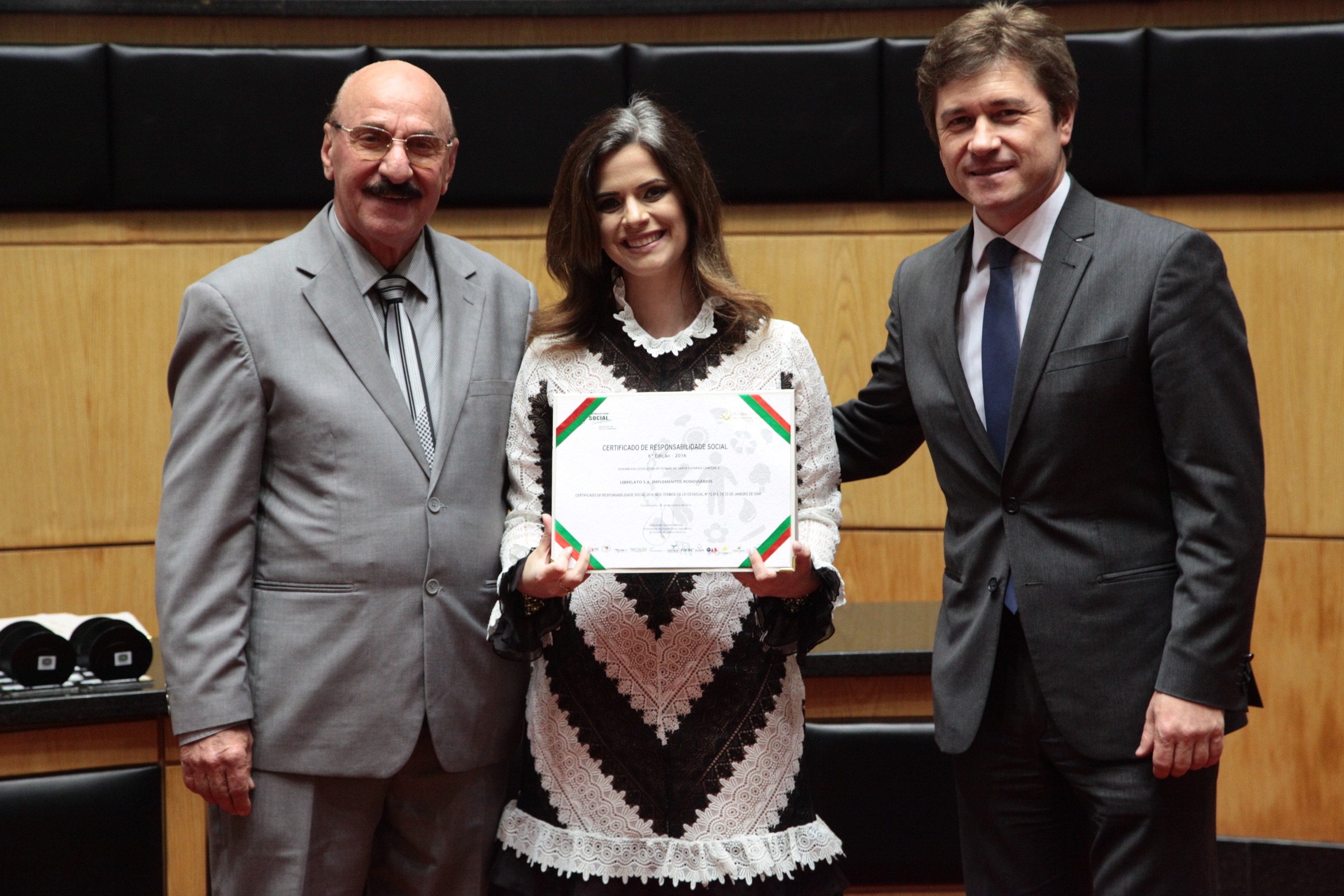 Sessão Especial - Certificação de Responsabilidade Social.