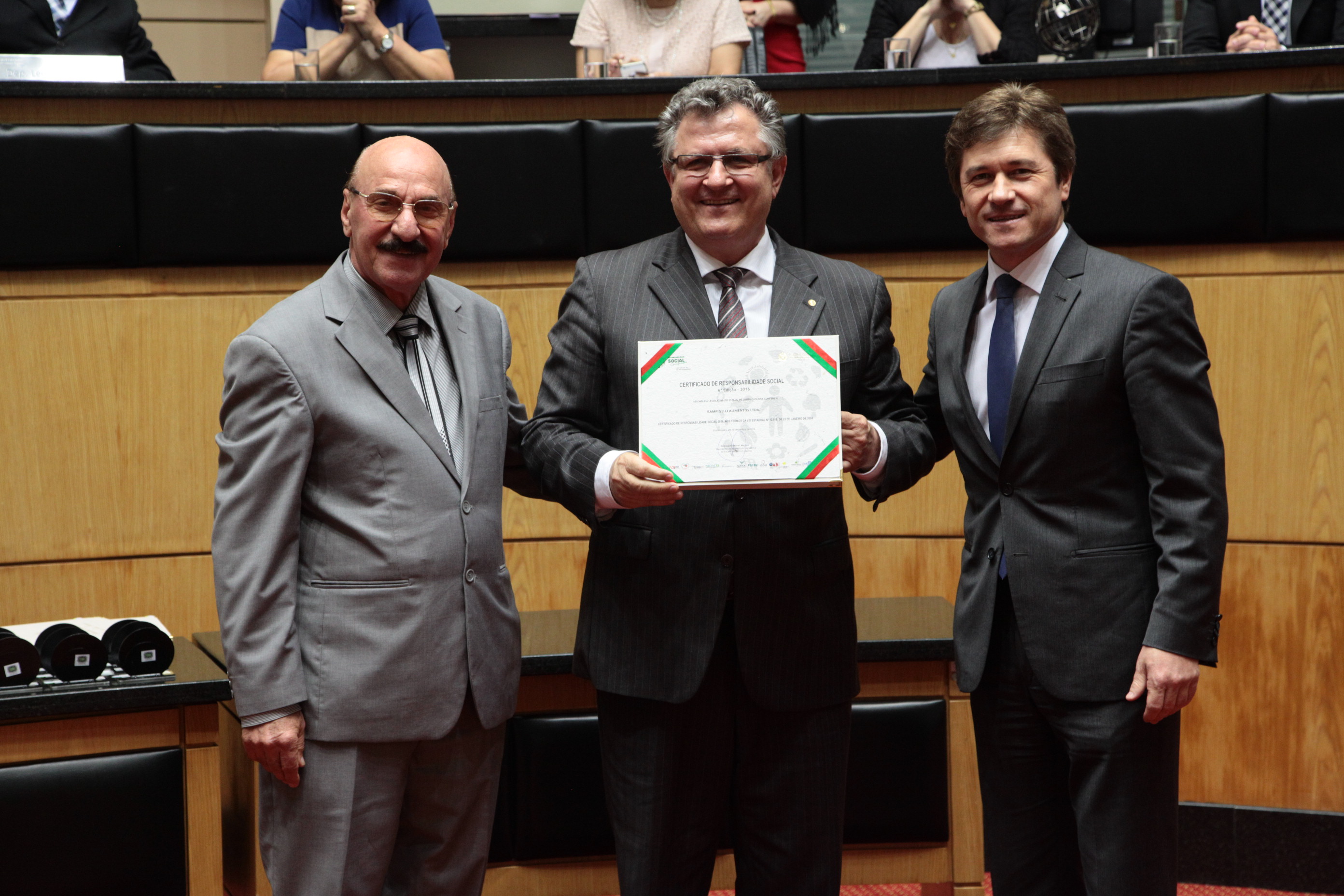 Sessão Especial - Certificação de Responsabilidade Social.