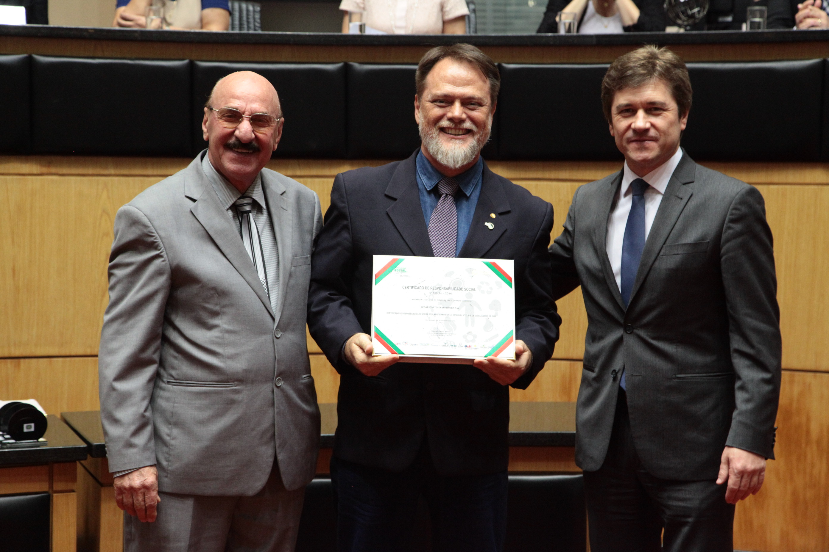 Sessão Especial - Certificação de Responsabilidade Social.