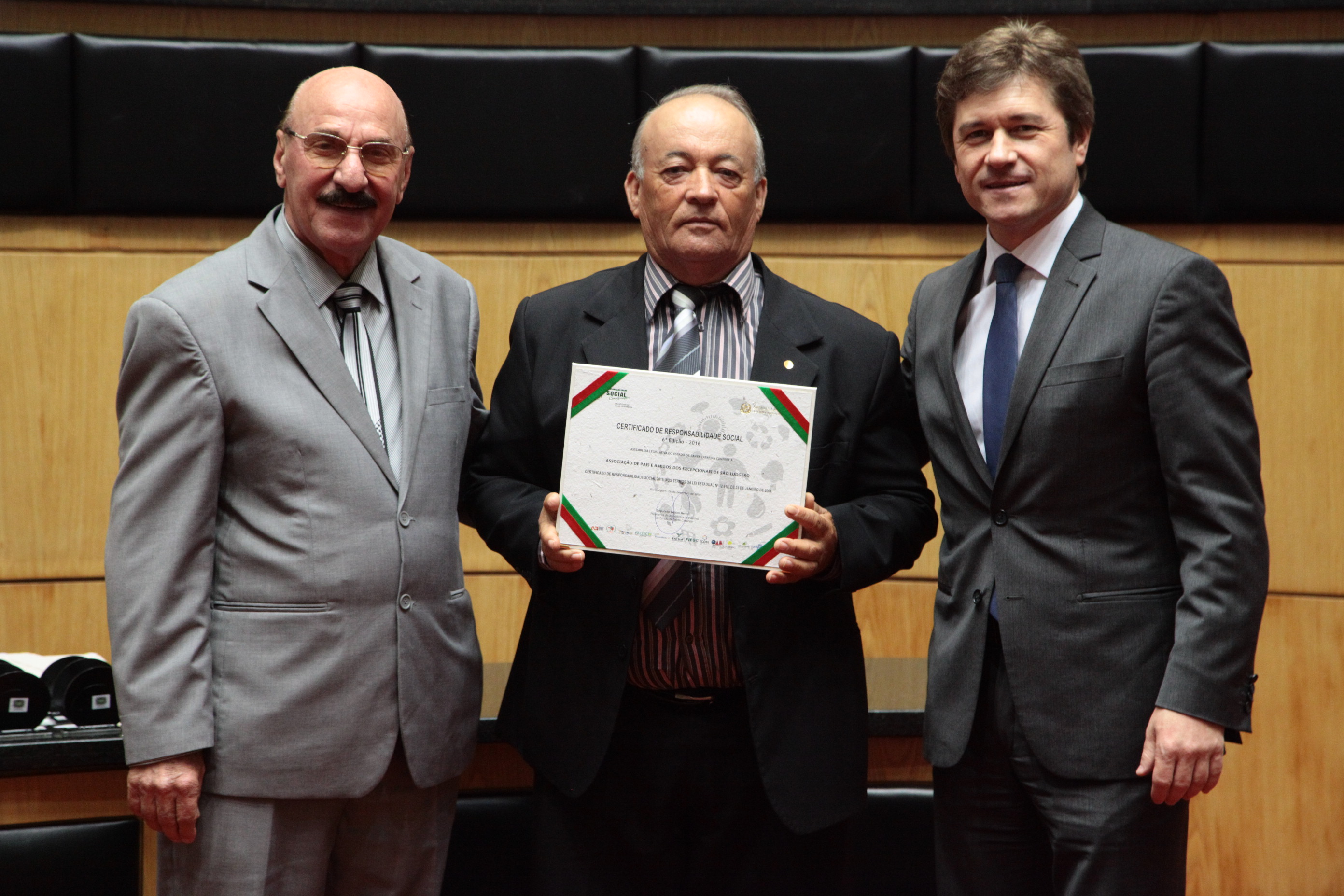 Sessão Especial - Certificação de Responsabilidade Social.
