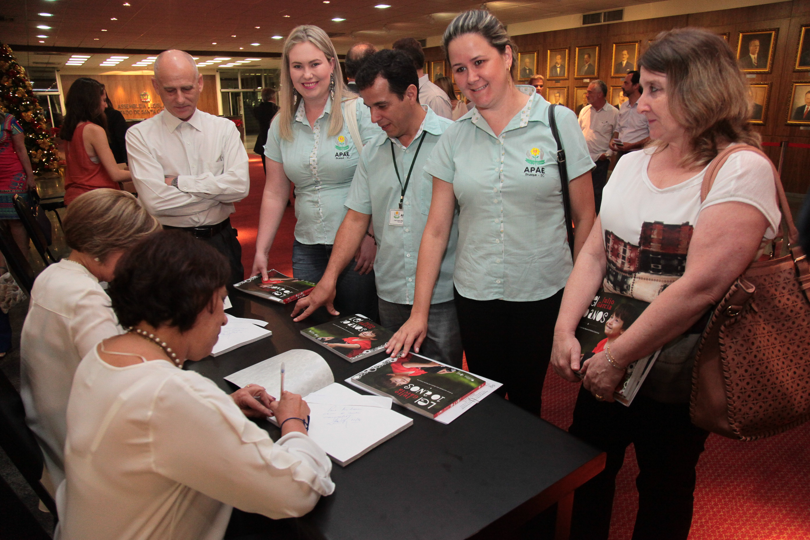 Lançamento do Livro Lei Julio Garcia - 10 anos. A Nova Realidade das Apaes de Santa Catarina.