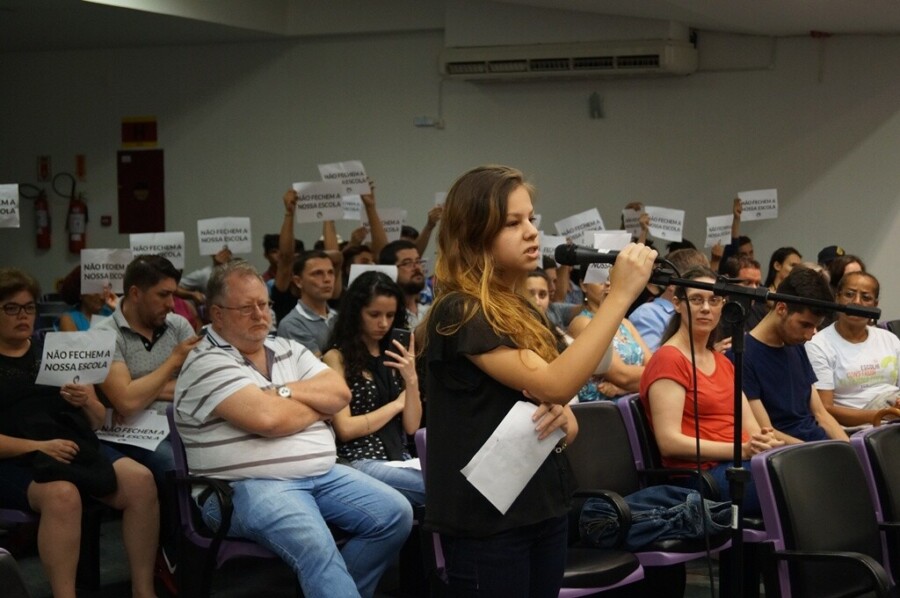 Audiência pública em Joinville