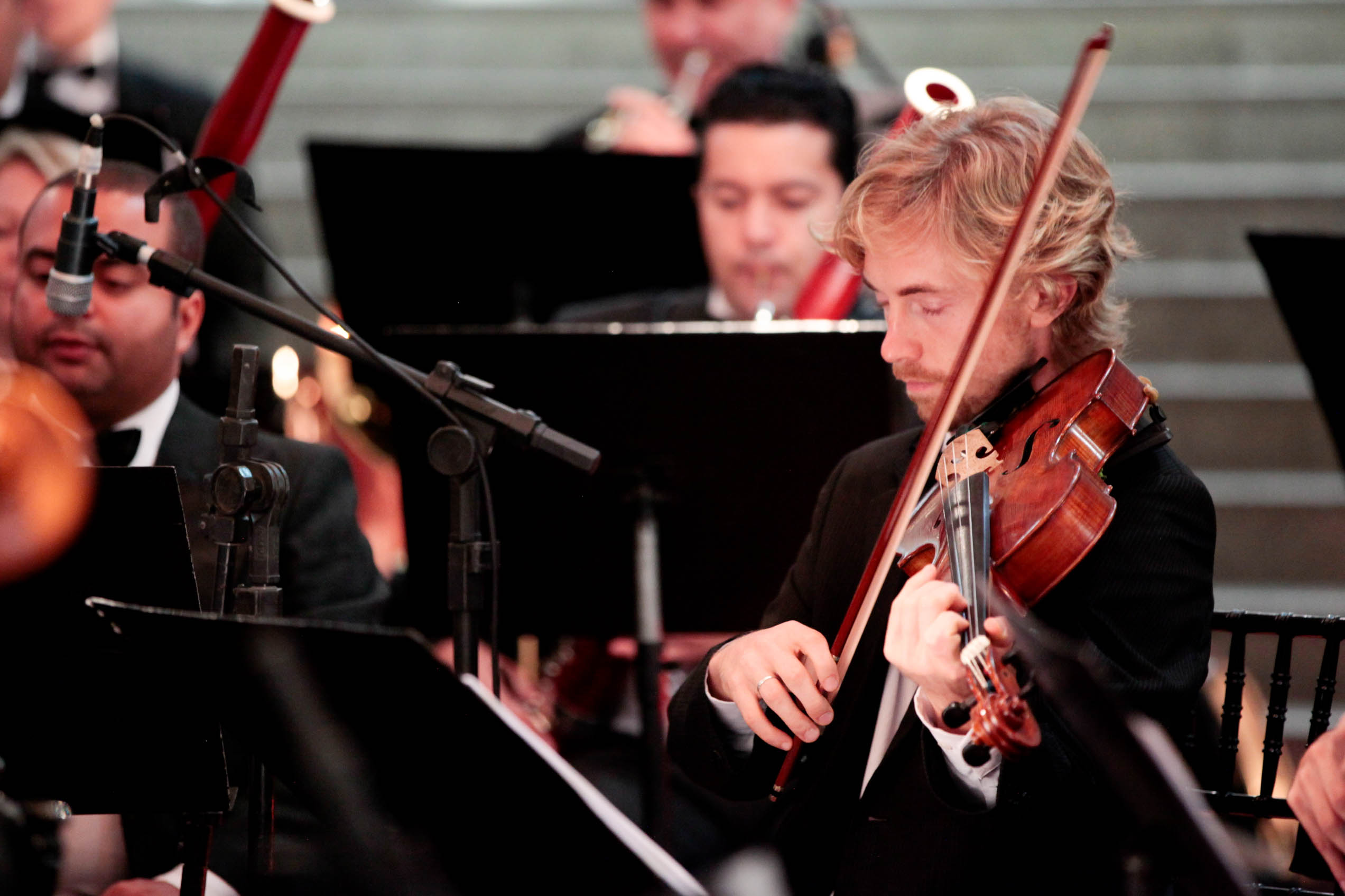 Apresentação da Orquestra Sinfônica de Santa Catarina. Foto: Daniella Coriolano