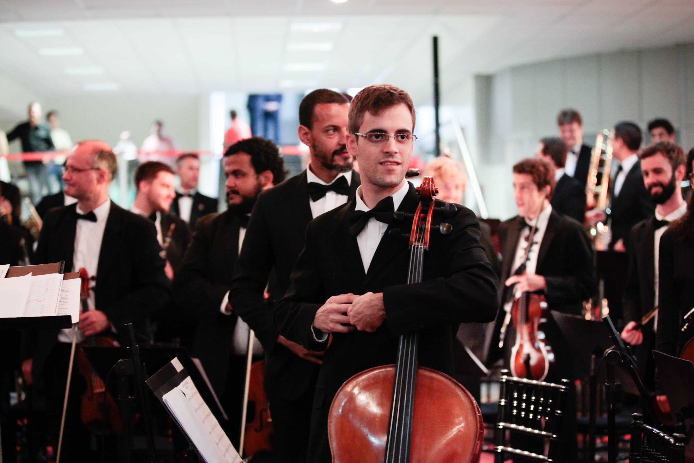 Apresentação da Orquestra Sinfônica de Santa Catarina. Foto: Daniella Coriolano