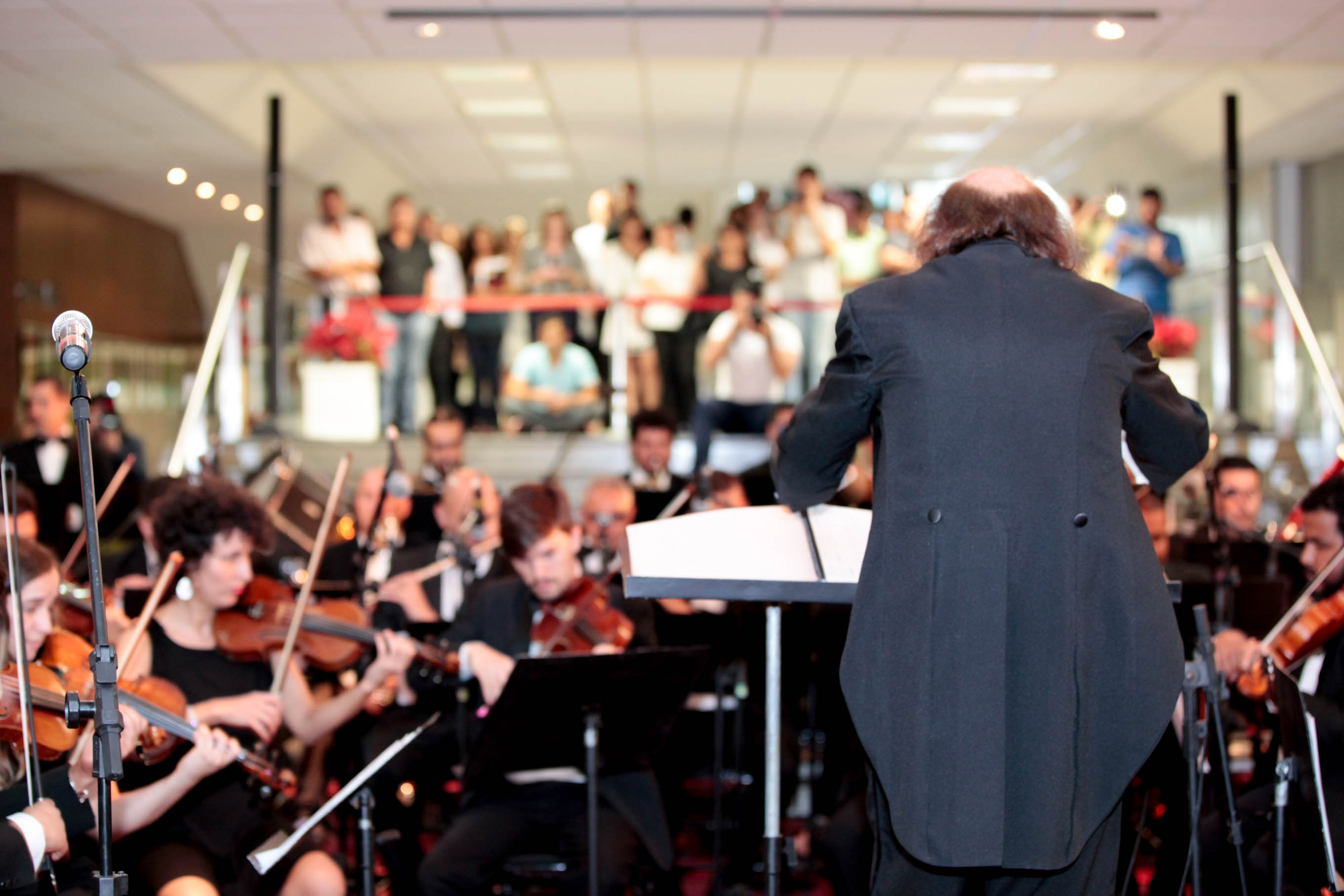 Apresentação da Orquestra Sinfônica de Santa Catarina. Foto: Daniella Coriolano