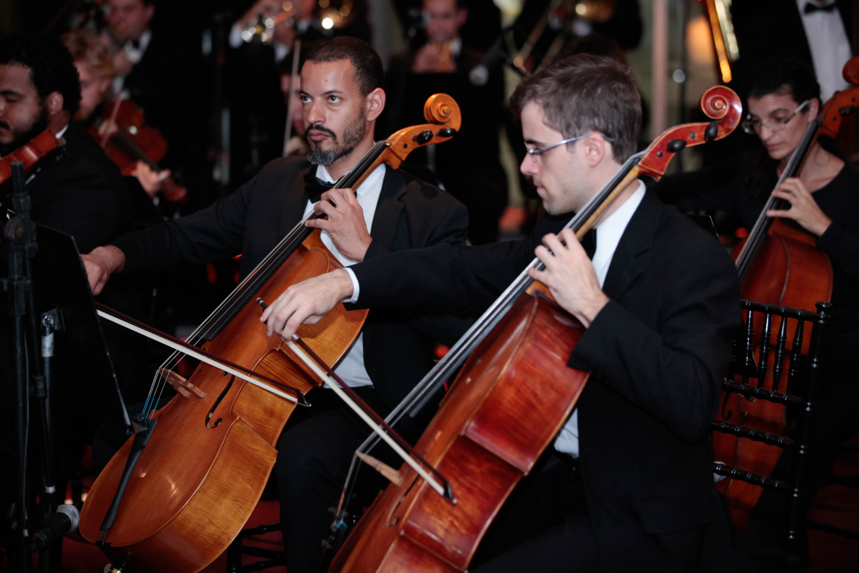 Apresentação da Orquestra Sinfônica de Santa Catarina. Foto: Daniella Coriolano